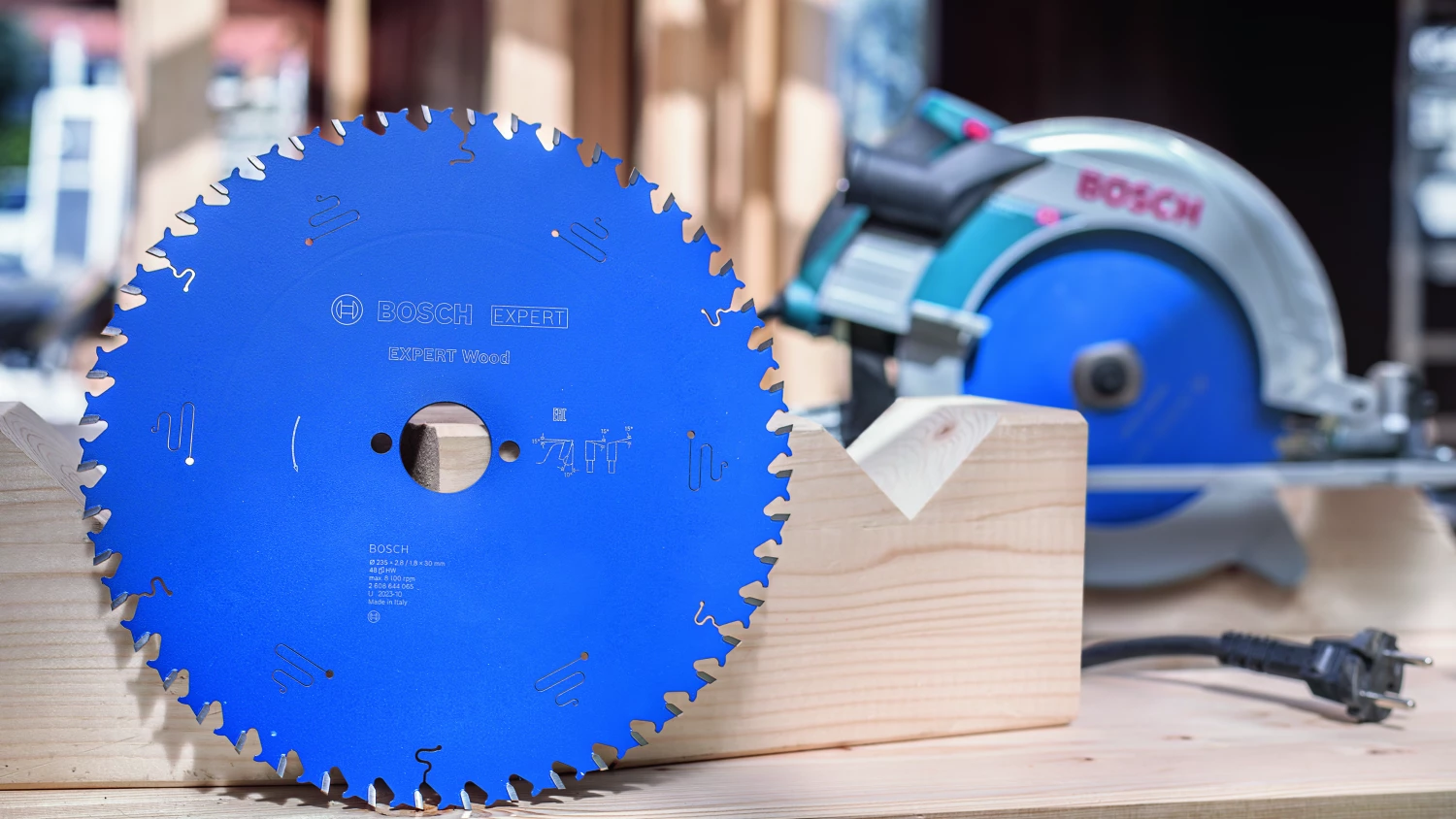 Bosch 2608644024 Expert Cirkelzaagblad - 165 x 20 x 48T - Hout - Carbide-image
