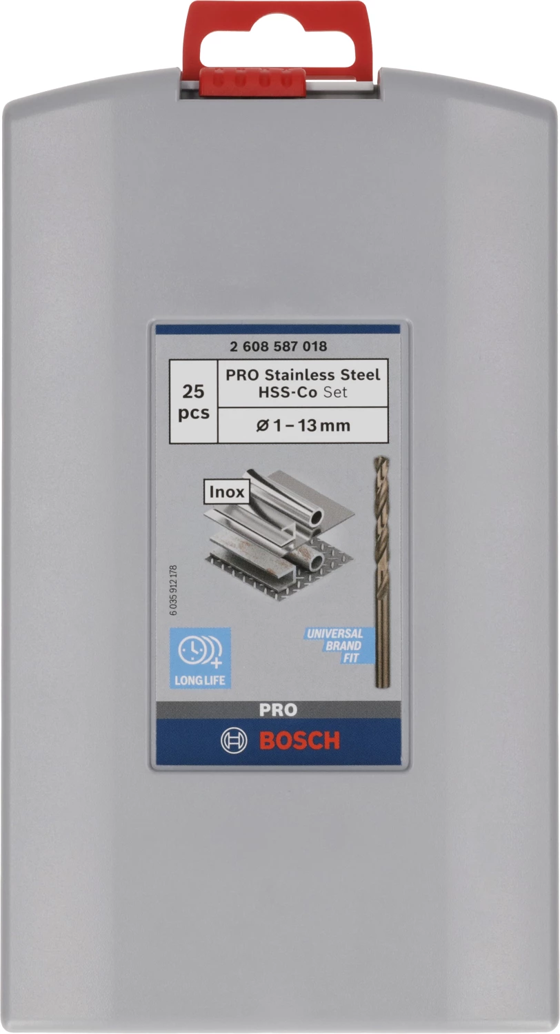 Bosch 2608587018 HSS-co Metaalboor set 1 - 13mm-image