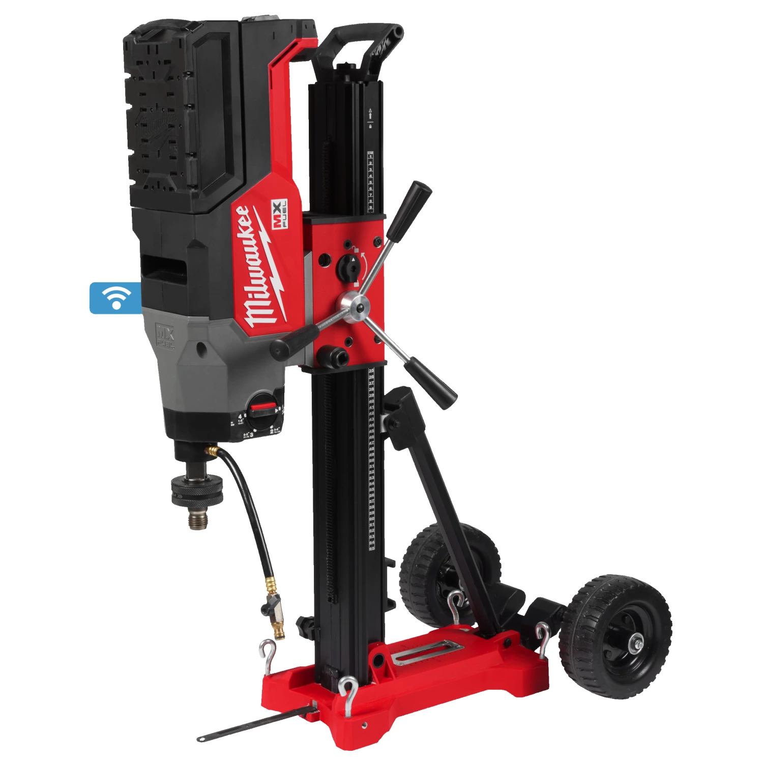 Milwaukee MXF DCD350KIT-122 MX Fuel accu diamant boormachine set (2x 12.0Ah accu) incl. boorstandaard - 350mm-image