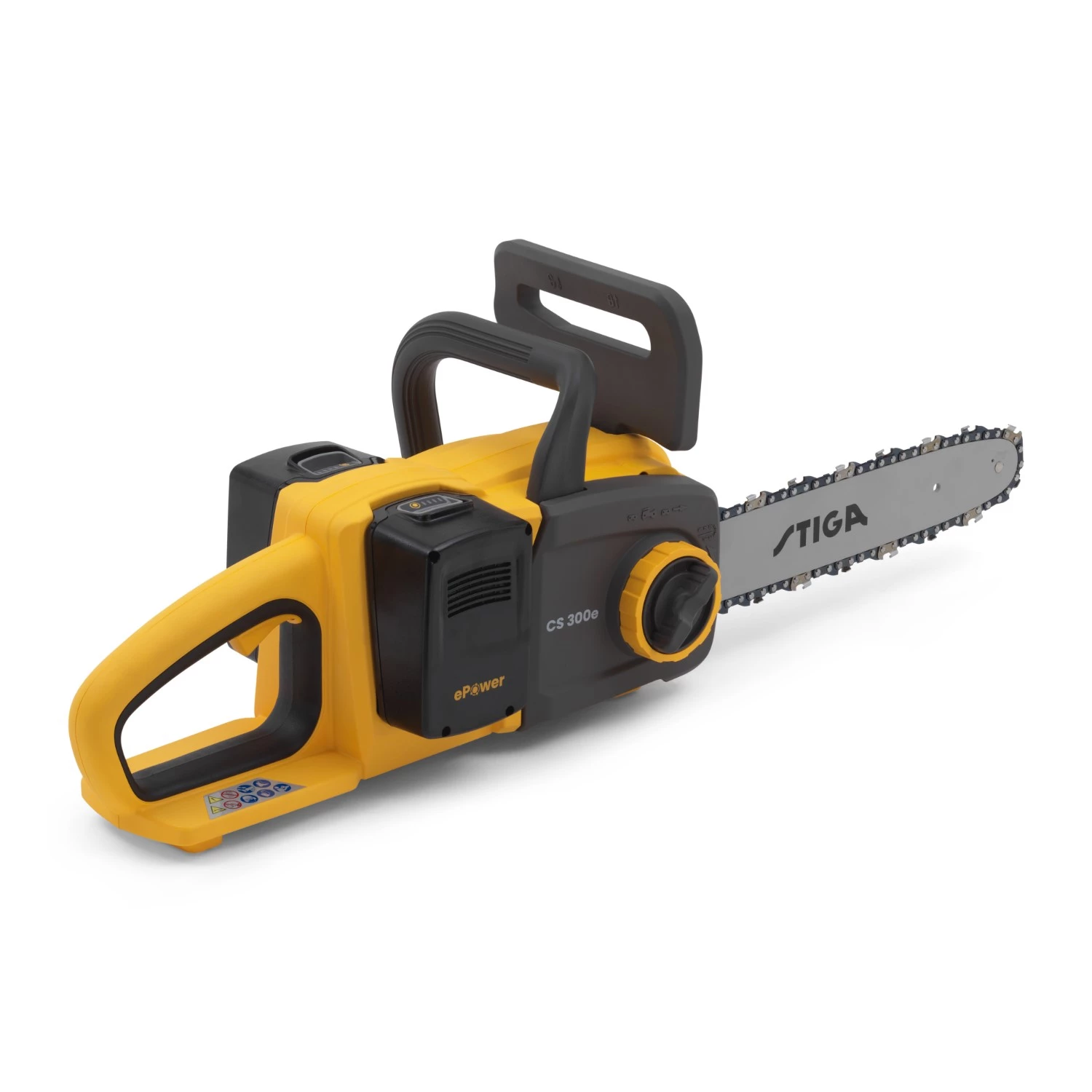 Stiga CS 300e Kit Tronçonneuse sans fil (2x 4,0Ah batterie) - 20V-image