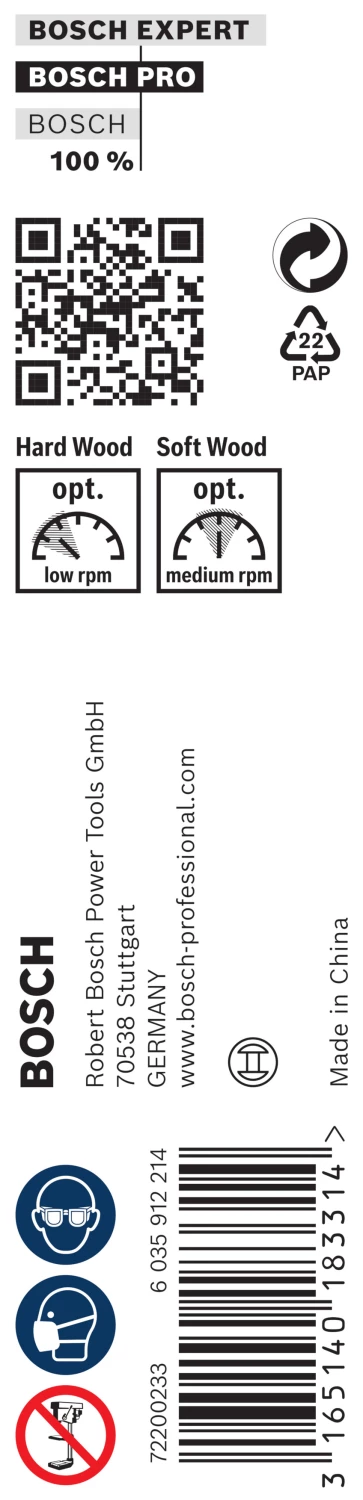 Bosch 2608597622 Slangenboor - zeskantopname - 6 x 160 x 235mm-image