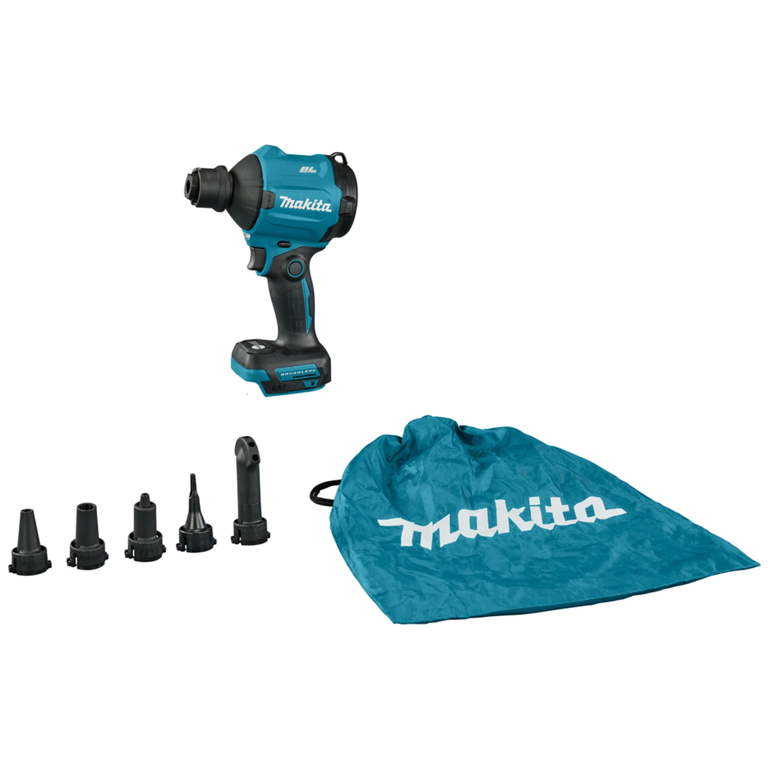 Makita DAS180Z LXT Machine à souffler et à aspirer dans un sac à outils - 18V-image