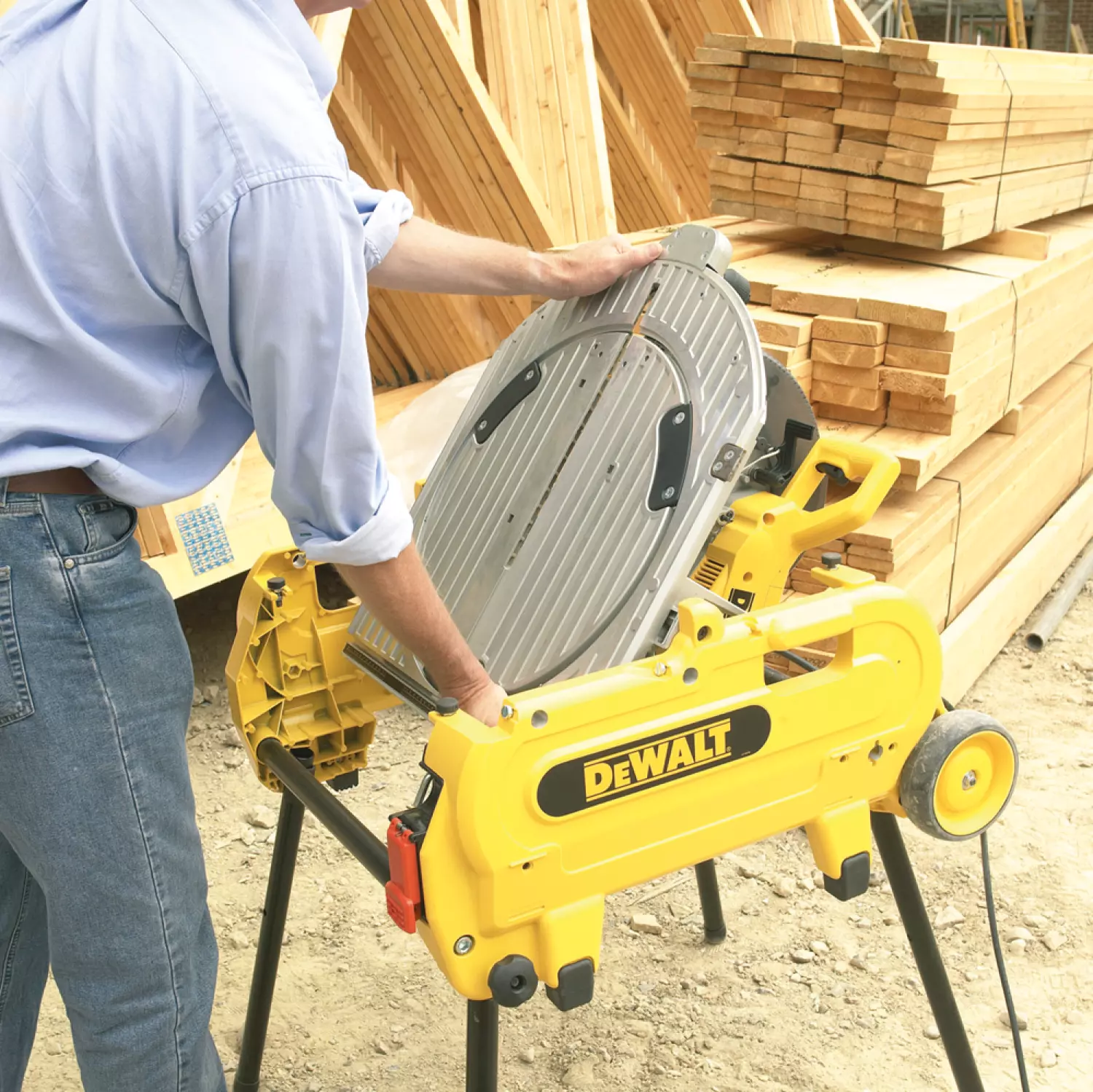 DeWALT D27107 Tafel afkort- en verstekzaag / combinatiezaagmachine - 2000W - 305 x 30mm-image