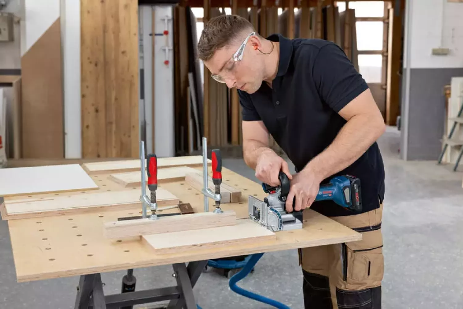 Bosch GFF 18V-22 18V accu Lamellenfrees body-image