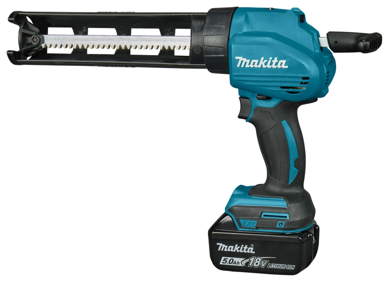 Makita DCG180RTX Pistolet à colle sans-fil - 18V Li-ion - Batterie (1x 5,0 Ah) - Coffret & support cartouche inclus-image
