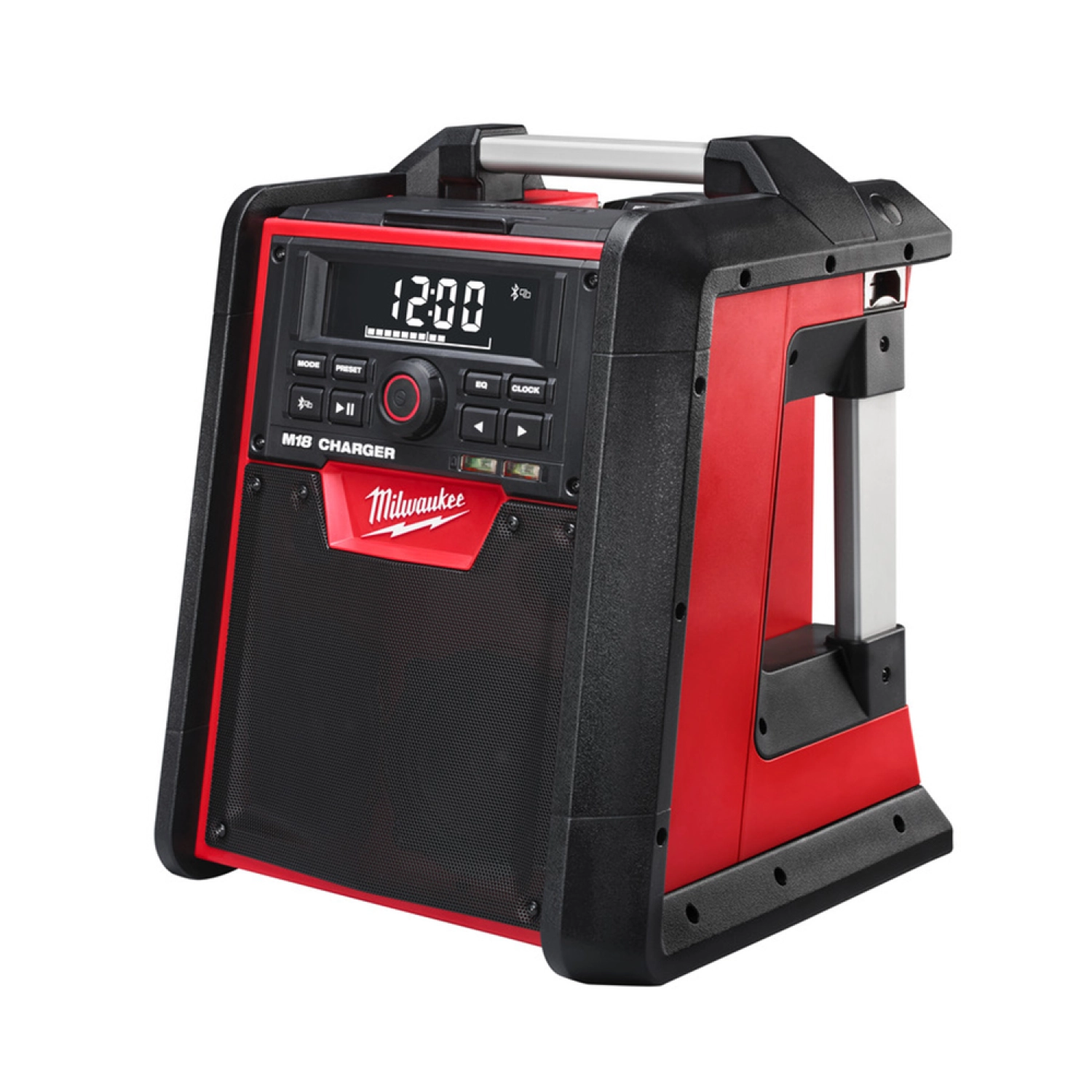 Milwaukee M18 RC-0 Radio de chantier sans fil 18 V Li-Ion avec fonction de recharge - fonctionne sur secteur et batterie-image