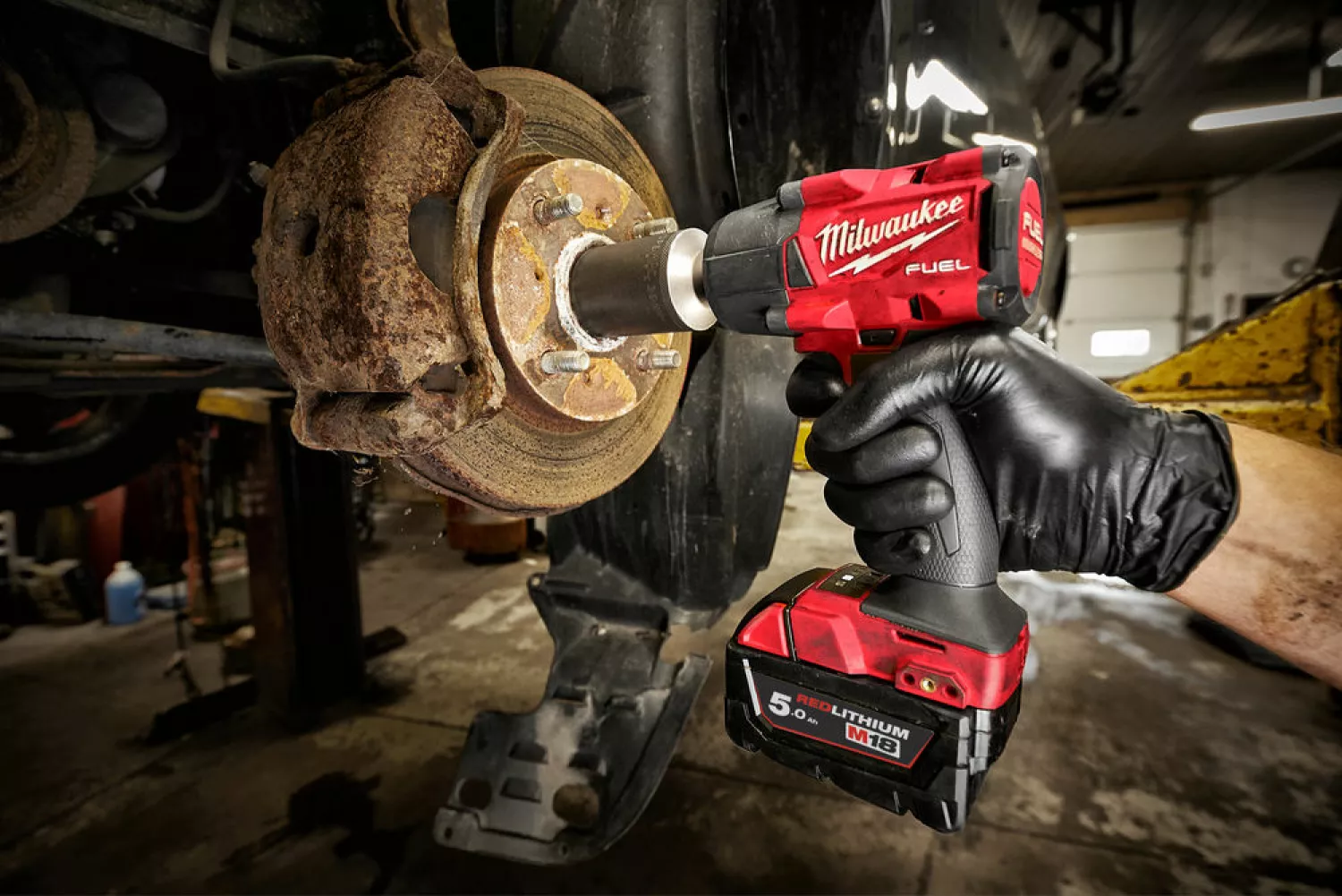 Milwaukee M18 FMTIW2F12-0X - Boulonneuse sans fil Li-Ion 18V (machine seule) dans HD box - 745 Nm - 1/2"-image