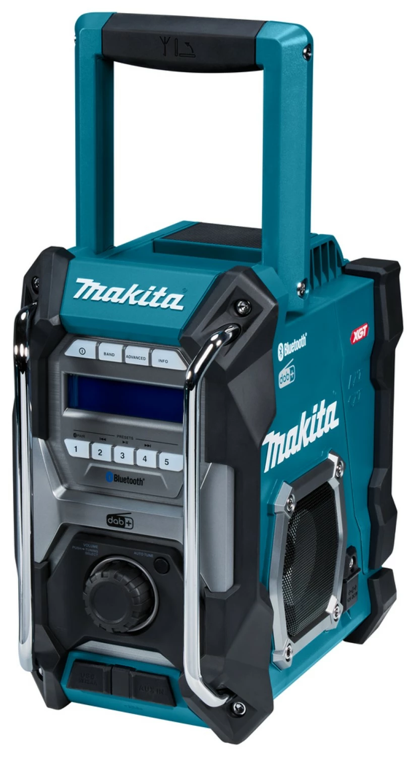 Makita MR004GZ 14,4/18/40 V Li-Ion batterie radio de chantier - FM/AM - DAB+ - Bluetooth - 230 V-image