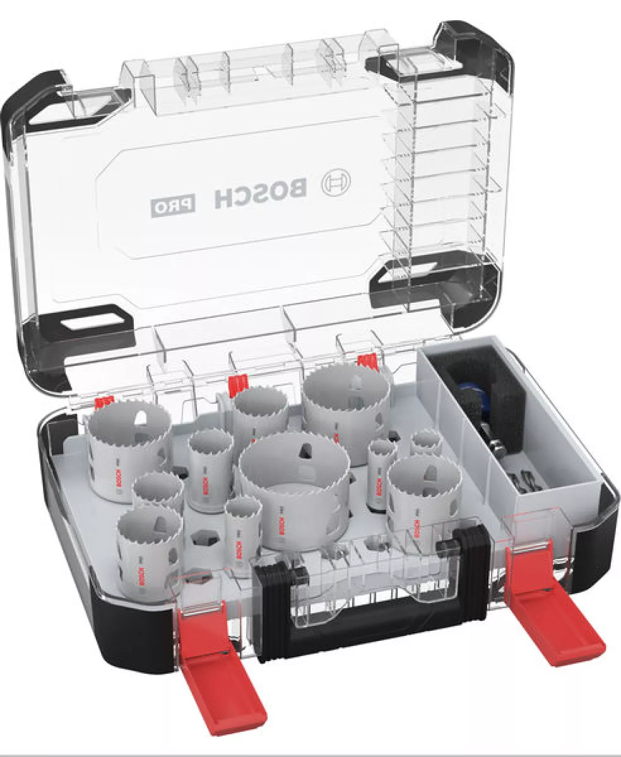 Bosch 2608594425 PRO Multi Material Jeu de scies cloches 14 pièces avec Power Change plus-image