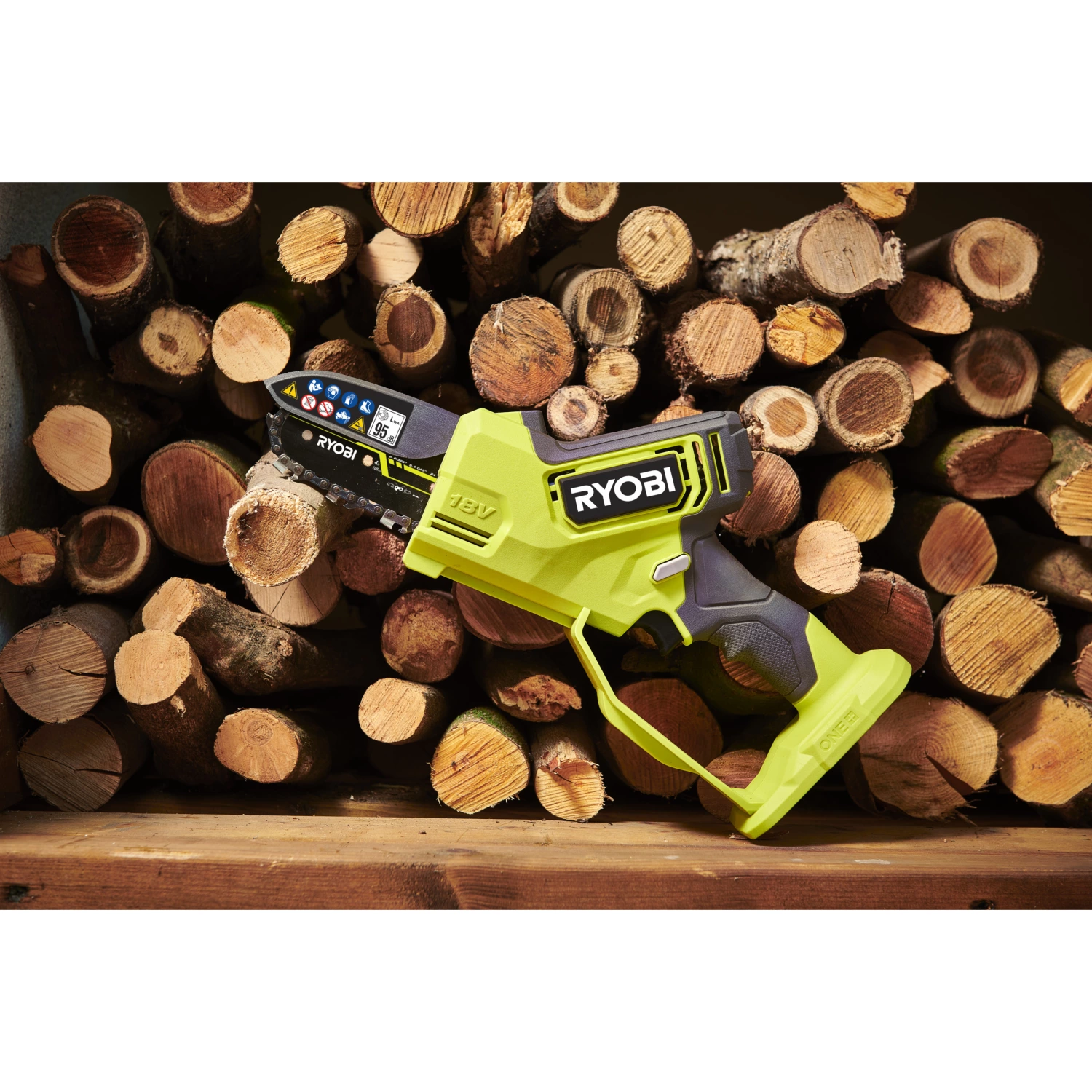 RYOBI ONE+ ry18psx10a-0 Scie d'élagage 18V moteur sans charbon 10cm (excl. batterie)-image