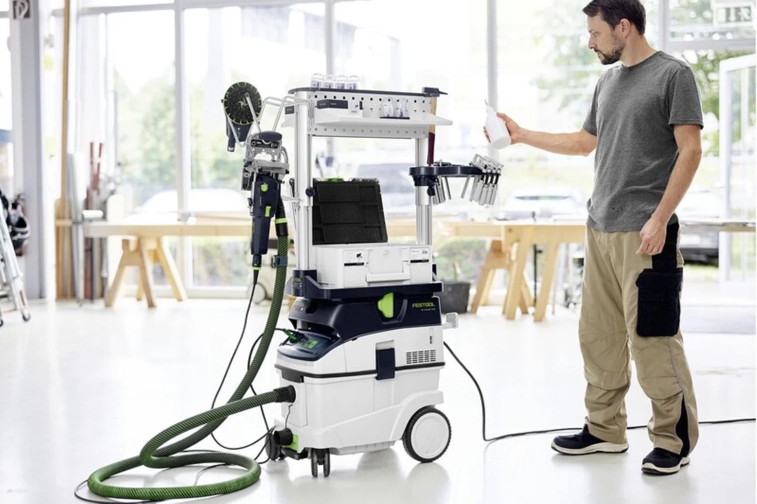 Festool CTL 36 EI Bouwstofzuiger - 1200W - klasse L - 36L-image