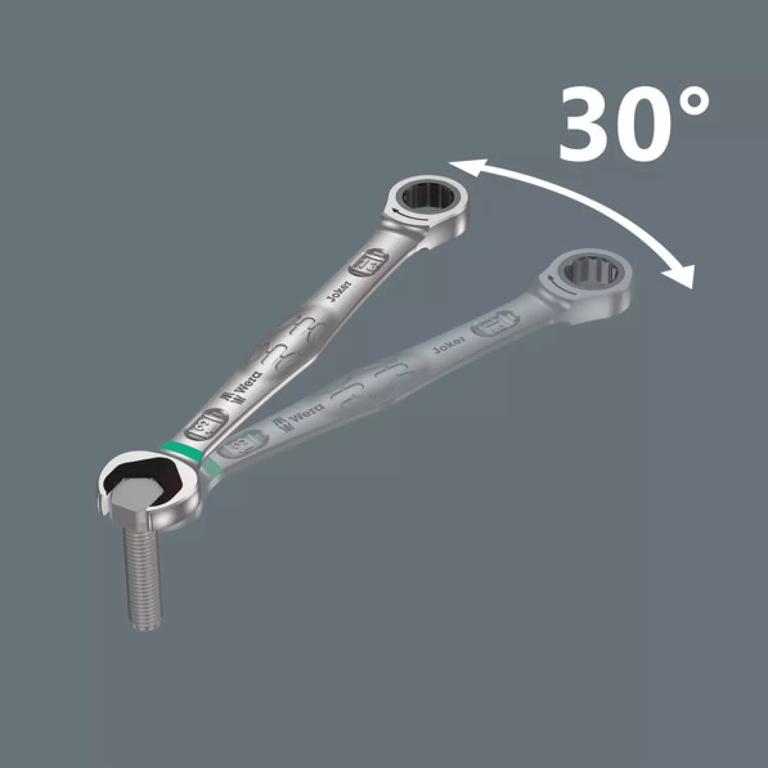 Wera 5150120001 9730 11-delige 6000 Joker set in schuimstof inleg - 8-19mm-image