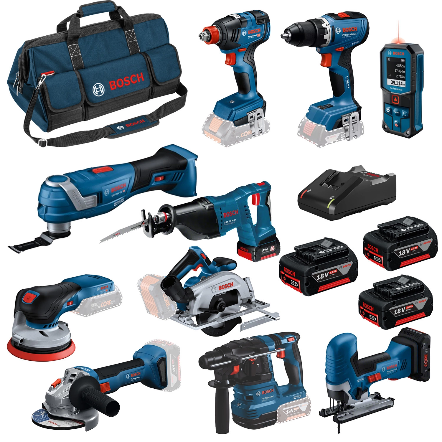 Bosch 0615A500FX Set combiné 10 pièces-image