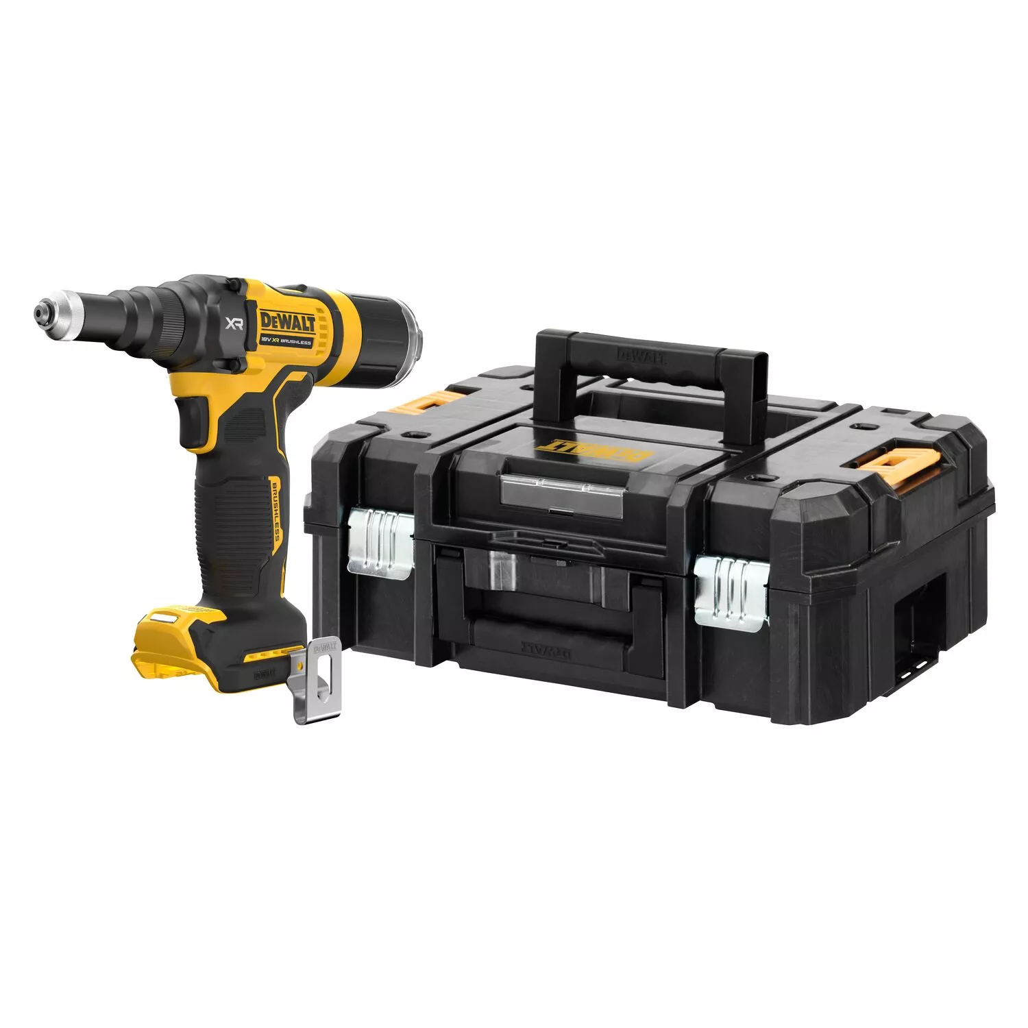 DeWALT DCF403NT Corps de pince à riveter sans fil Li-ion 18 V dans TSTAK - 4,8 mm-image