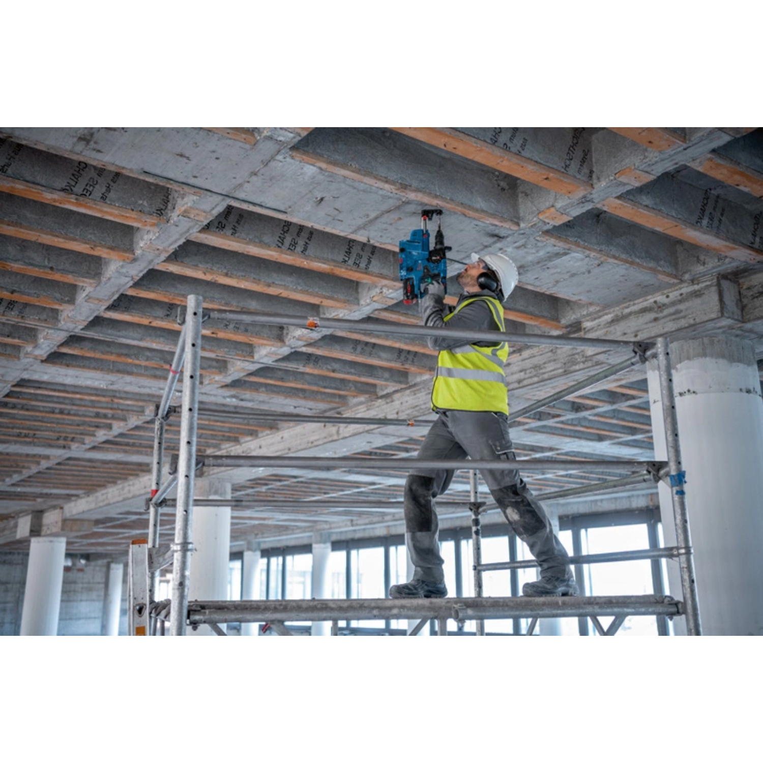 Bosch GBH 18V-28 CF 18V accu SDS-plus boorhamer set (2x 8.0Ah ProCORE accu) in L-Boxx - 3,3J - koolborstelloos-image