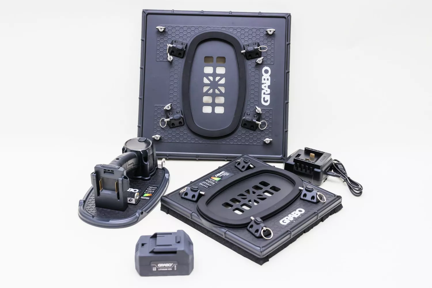 Grabo High Flow Elektrische Vacuüm Tegeldrager in beschermtas - 50,3kg-image