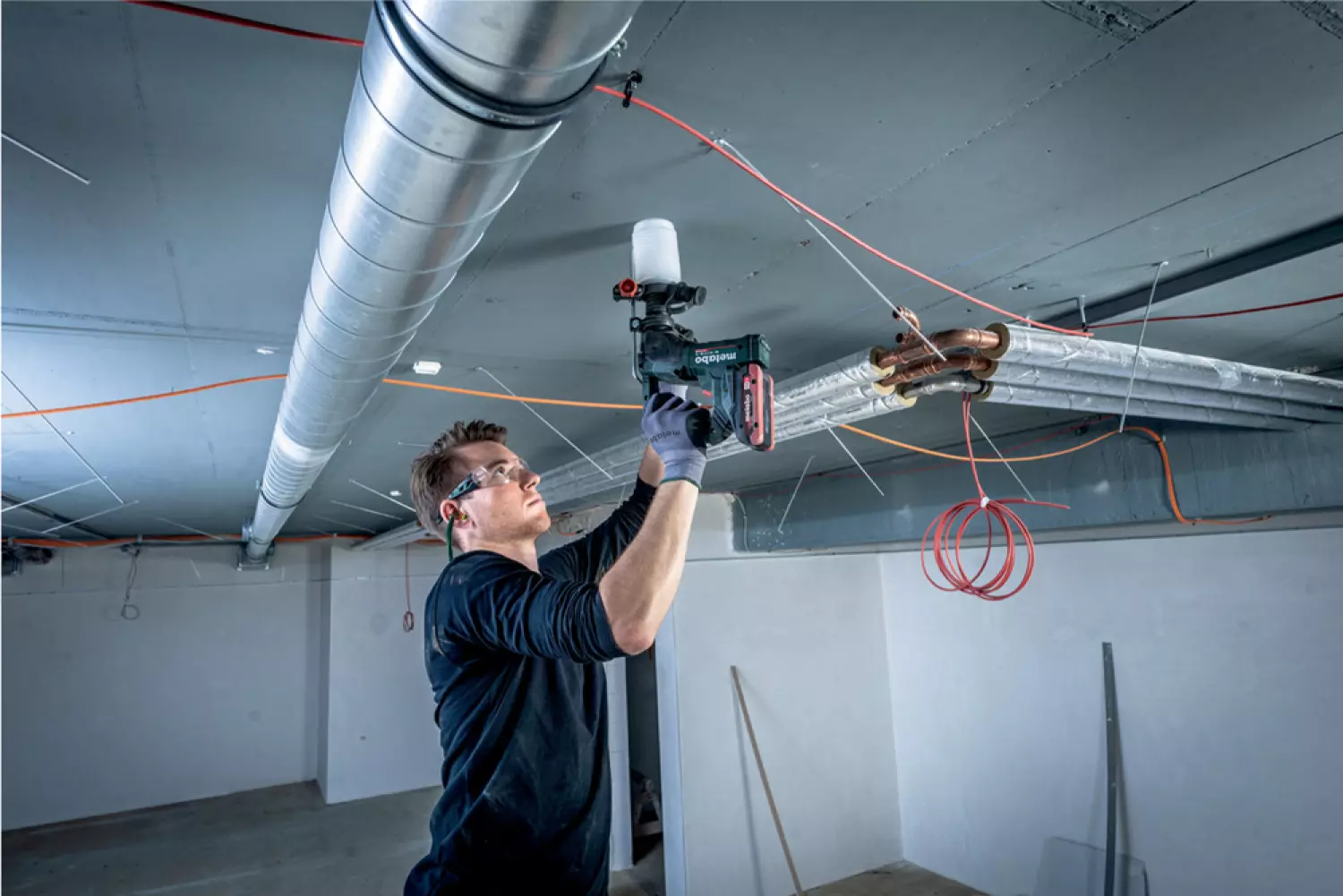 Metabo BH 18 LTX BL 16 18V Li-ion accu SDS-plus boorhamer body in metaBOX - 1.3J-image