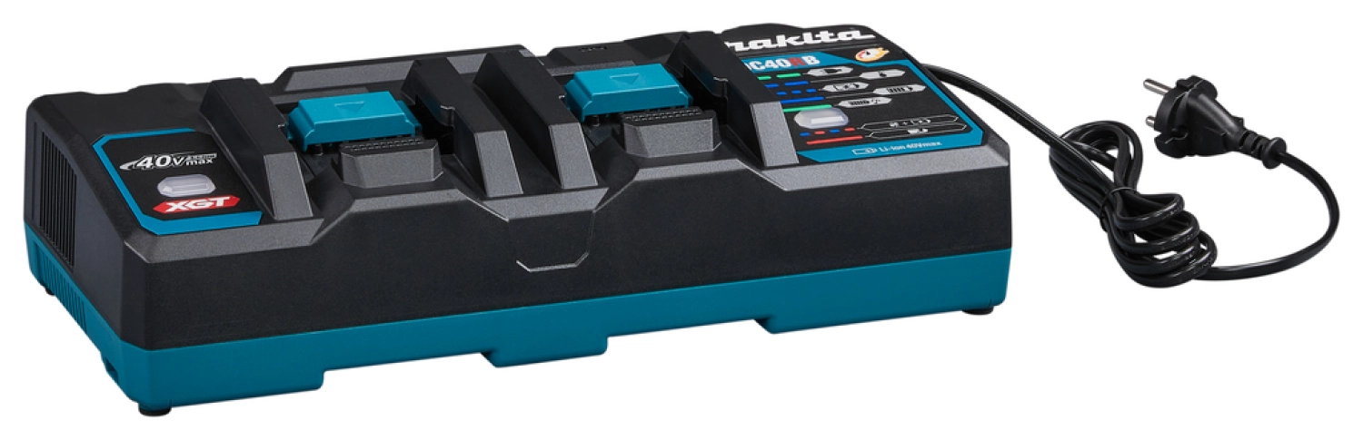Makita 191U28-6 40V XGT Li-Ion accu starterset (4x 4.0Ah) + duolader in Mbox-image