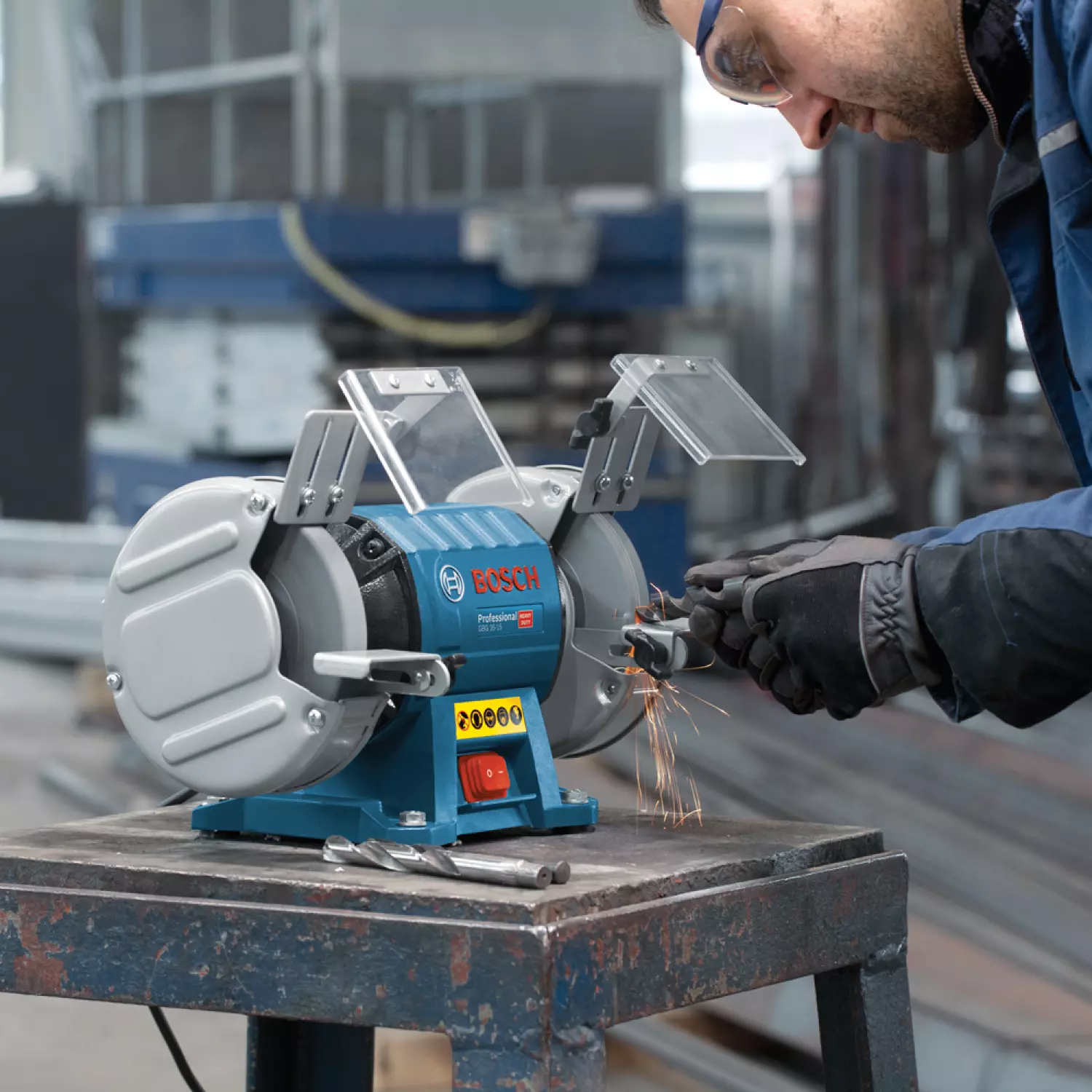 Bosch GBG 35-15 Tafelslijpmachine - 150mm - 350W-image