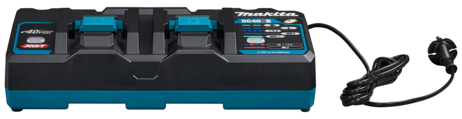 Makita 191U28-6 40V XGT Li-Ion accu starterset (4x 4.0Ah) + duolader in Mbox-image
