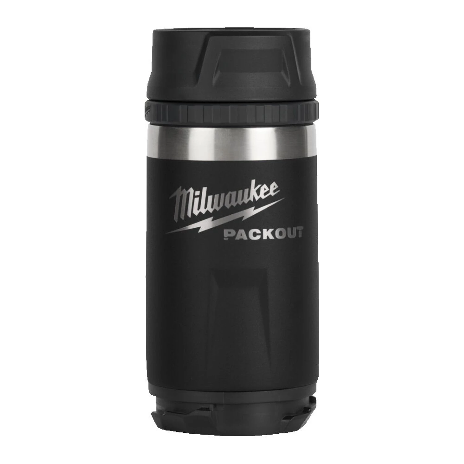 Milwaukee 4932498978 PACKOUT™ Thermosfles - 355 ml - drinkdop - zwart-image