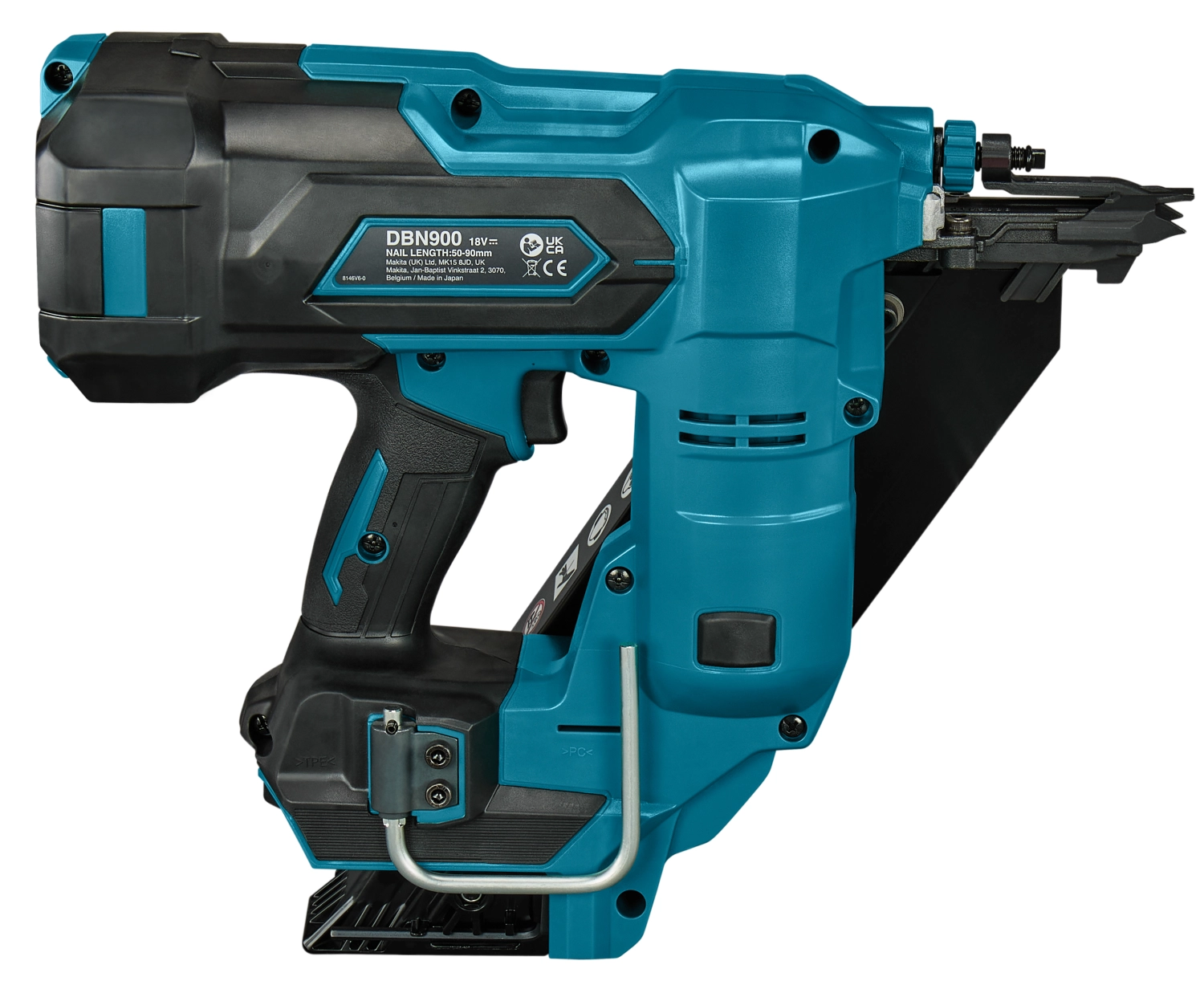 Makita DBN900ZK 18V Li-Ion Accu constructietacker body in koffer - 50-90mm - D-kop nagels-image