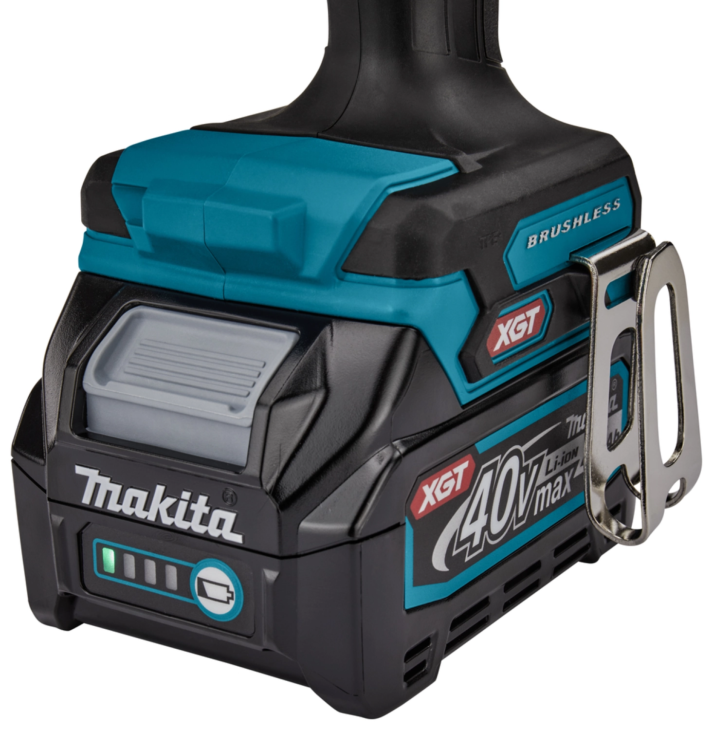 Makita HP002GD201 XGT 40V Max Li-Ion accu klopboor- /schroefmachine set (2x 2,5Ah) in Mbox - 13mm - koolborstelloos-image