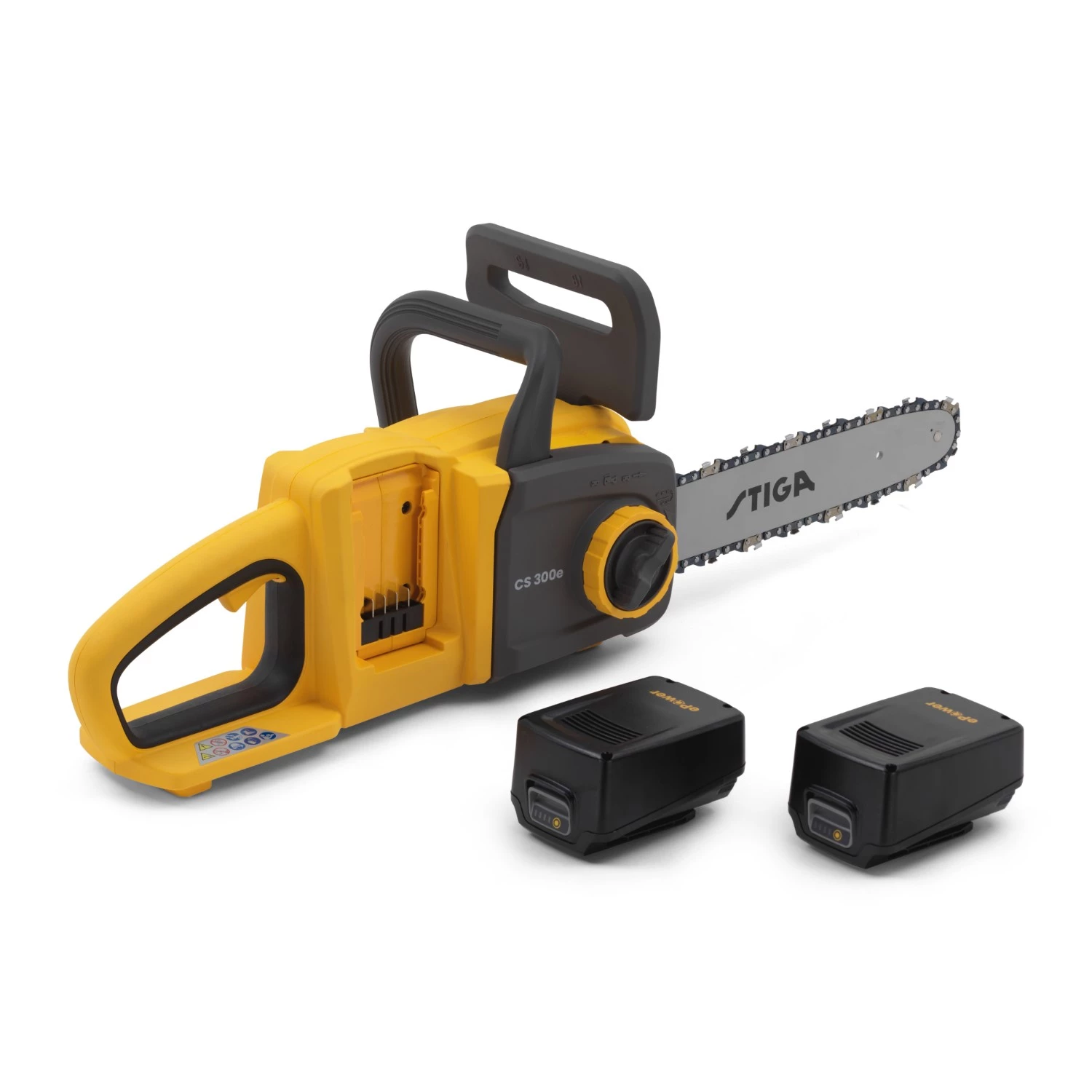 Stiga CS 300e Kit Tronçonneuse sans fil (2x 4,0Ah batterie) - 20V-image