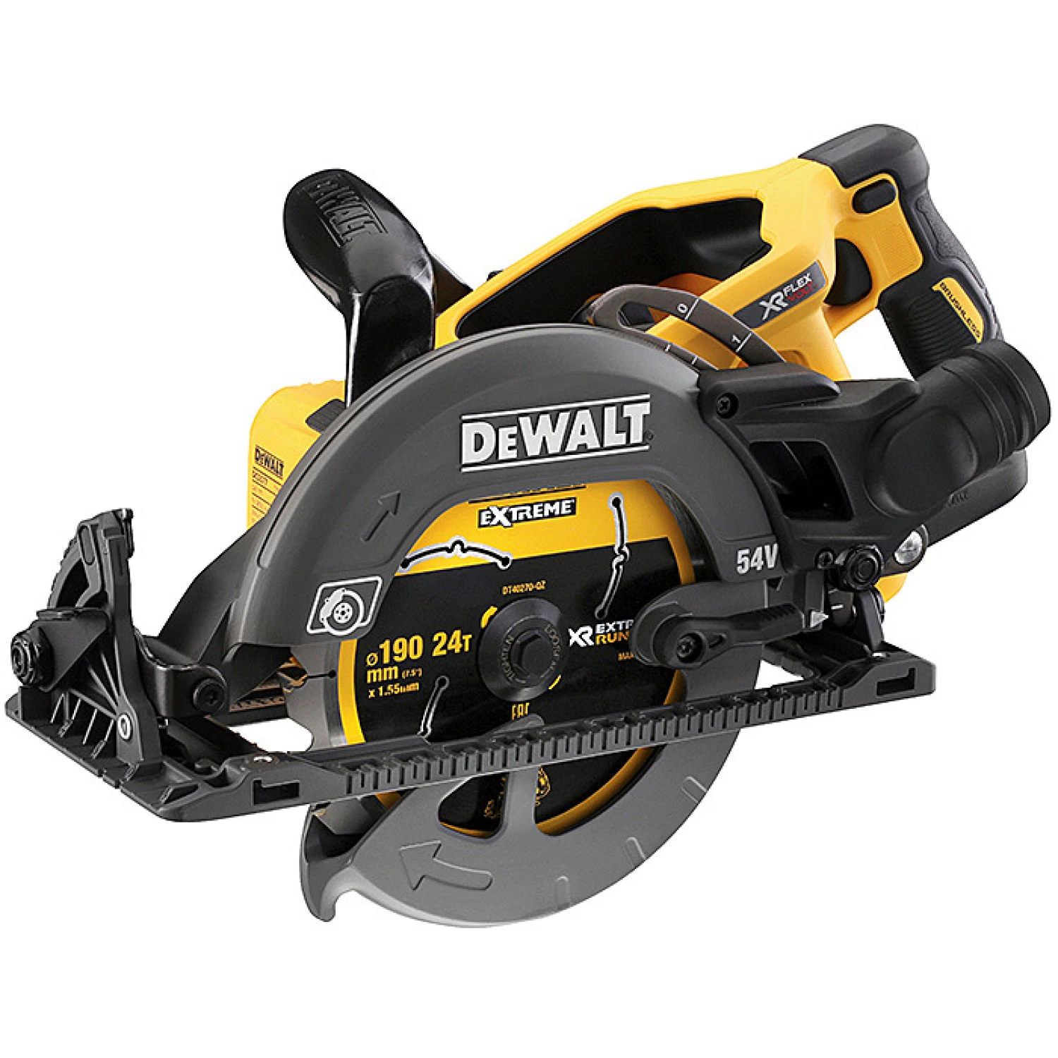 DeWALT DCS577N-XJ 54V Li-ion XR FlexVolt accu cirkelzaag body - 190mm - koolborstelloos-image