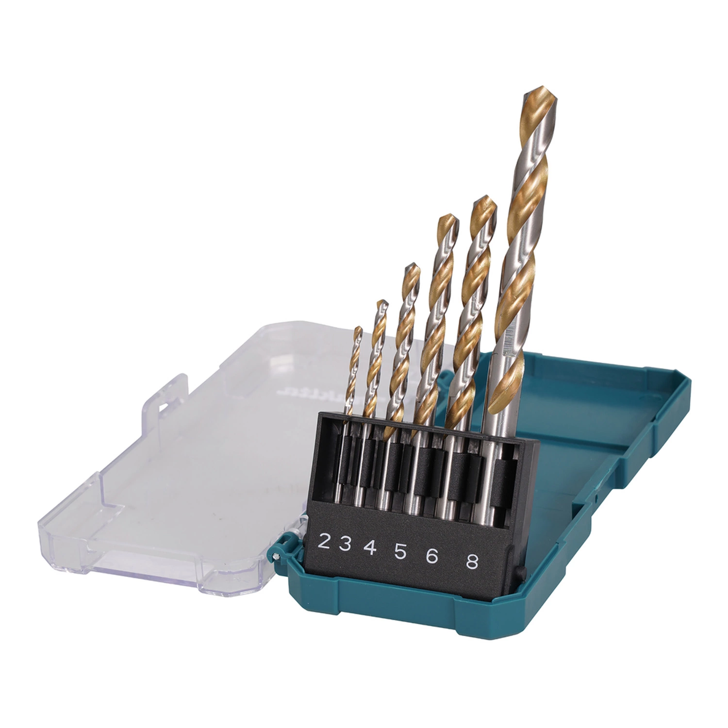 Makita D-77241 6-delige HSS metaalborenset - 2-8 mm-image