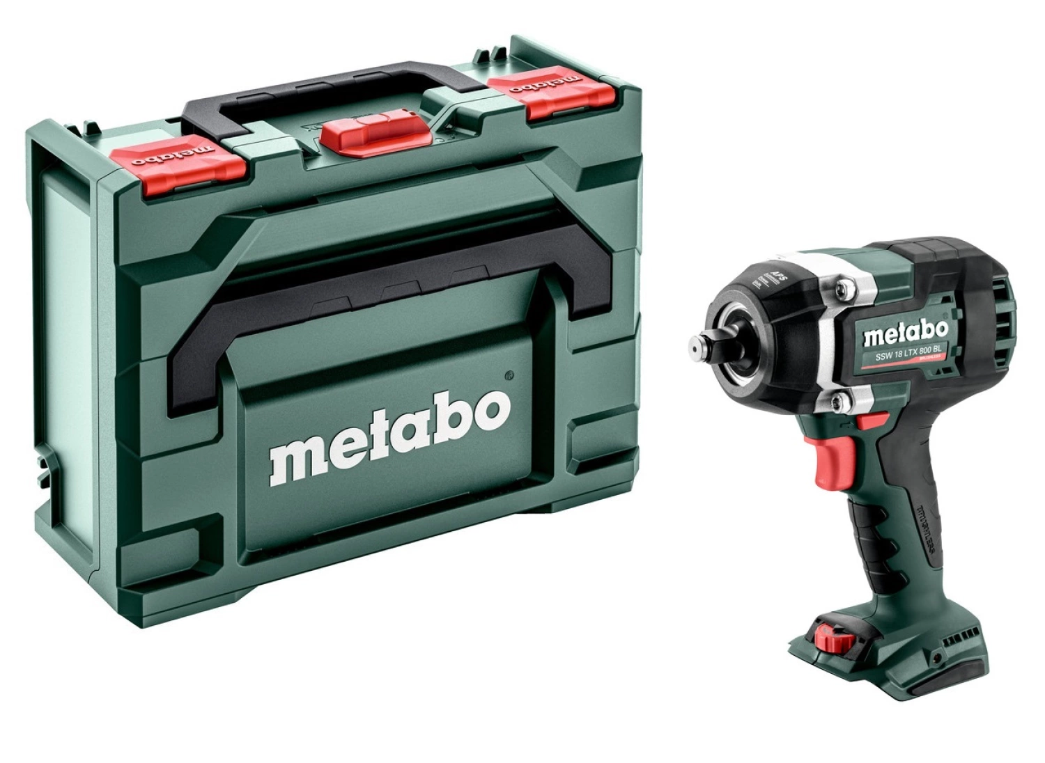 Metabo SSW 18 LTX 800 BL 18V Li-ion accu slagmoersleutel body in metaBOX - 800Nm-image