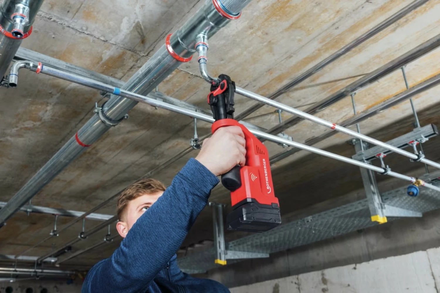 Rothenberger ROMAX COMPACT III 18V Li-Ion accu presse-tube - AMPShare-image