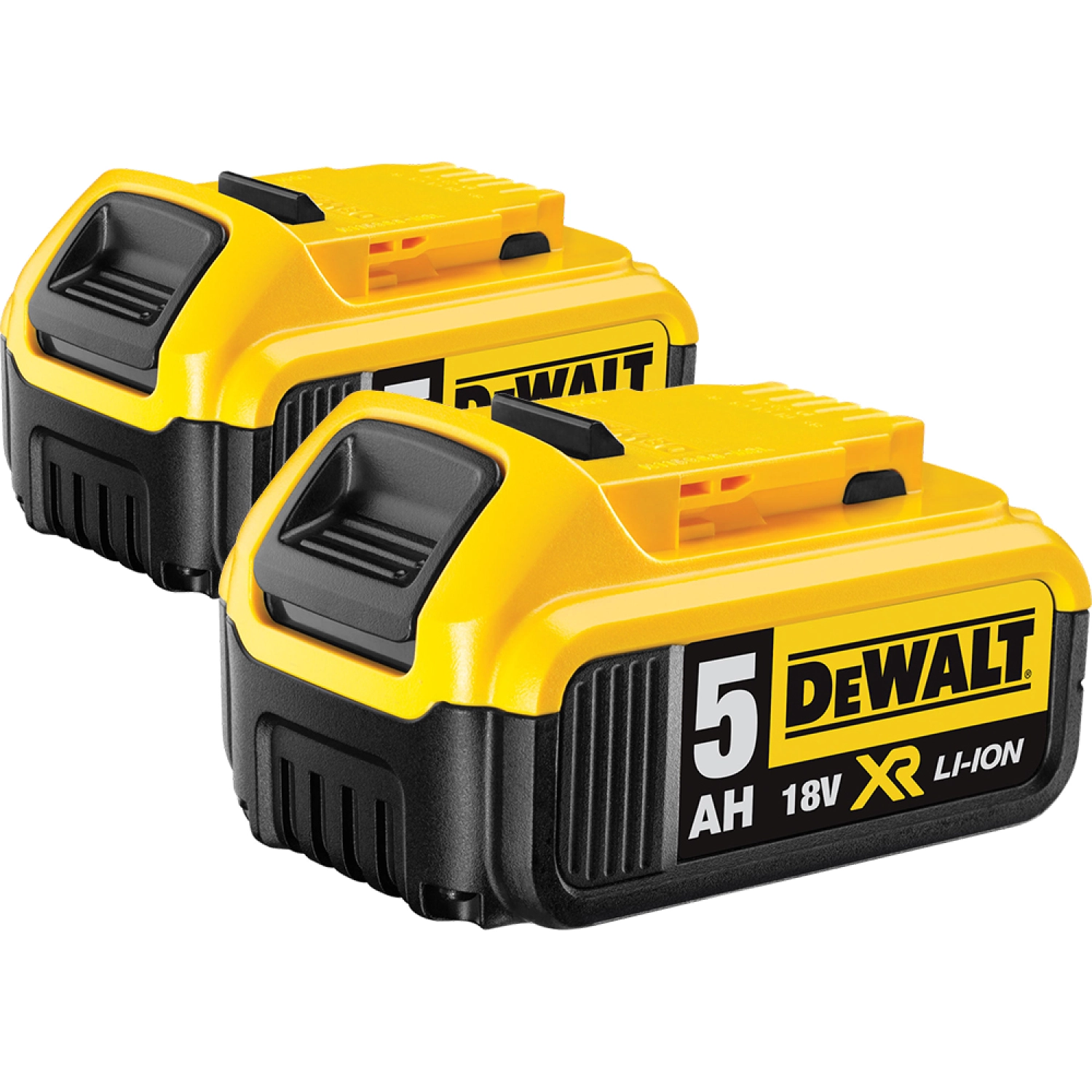 DeWALT DCB184 Duopack 18V Li-ion XR accu - 5.0Ah (2st)-image