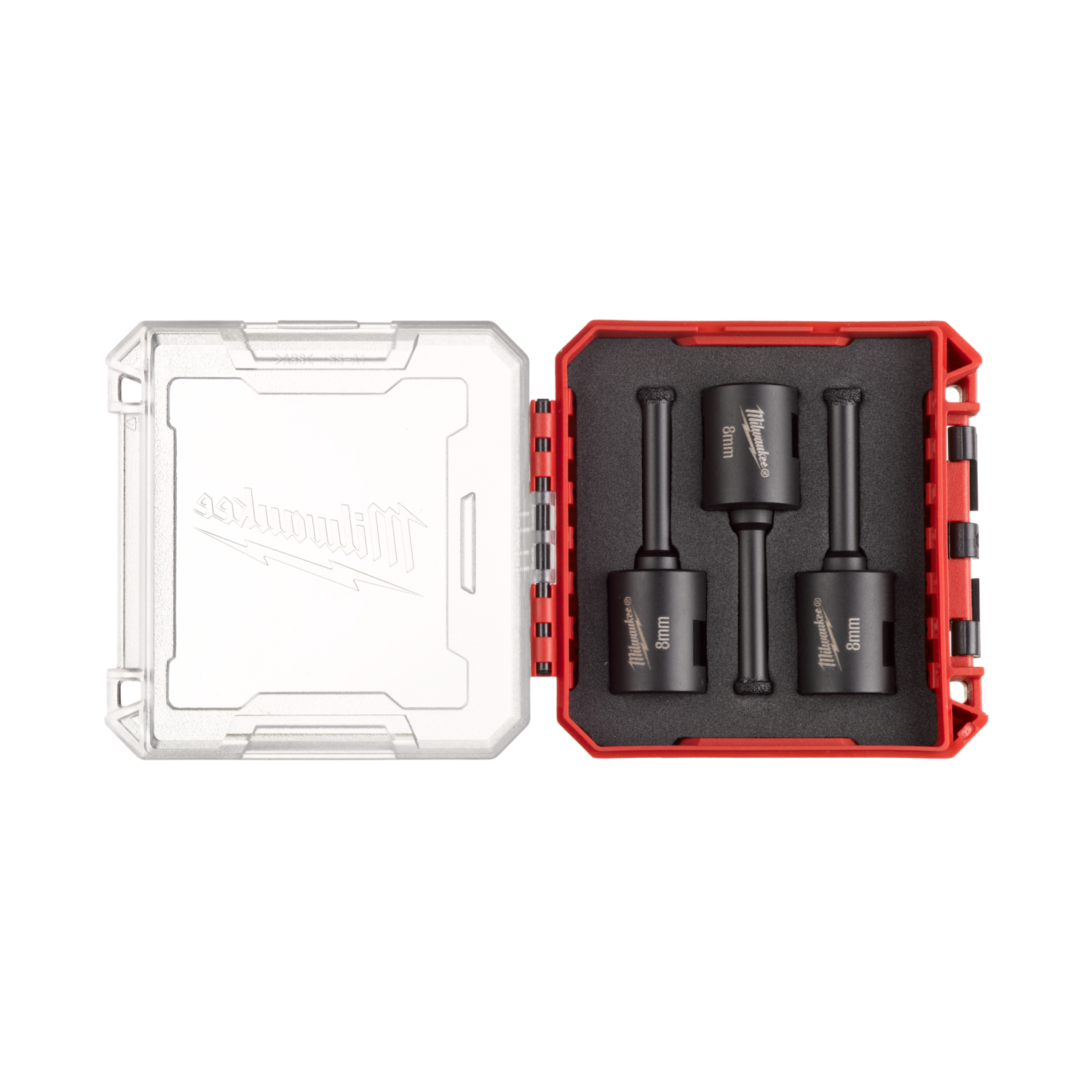 Milwaukee 4932500546 3-delige Diamantborenset voor droogboren - M14 - 8mm in Packout-image