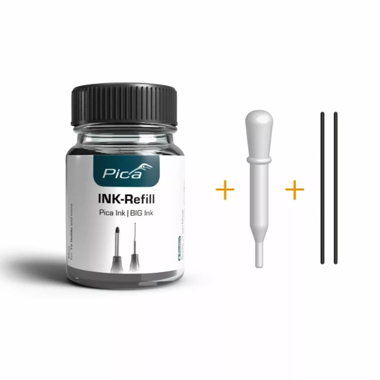 Pica 55846 Navulset Ink & BIG Ink zwart (25ml)-image
