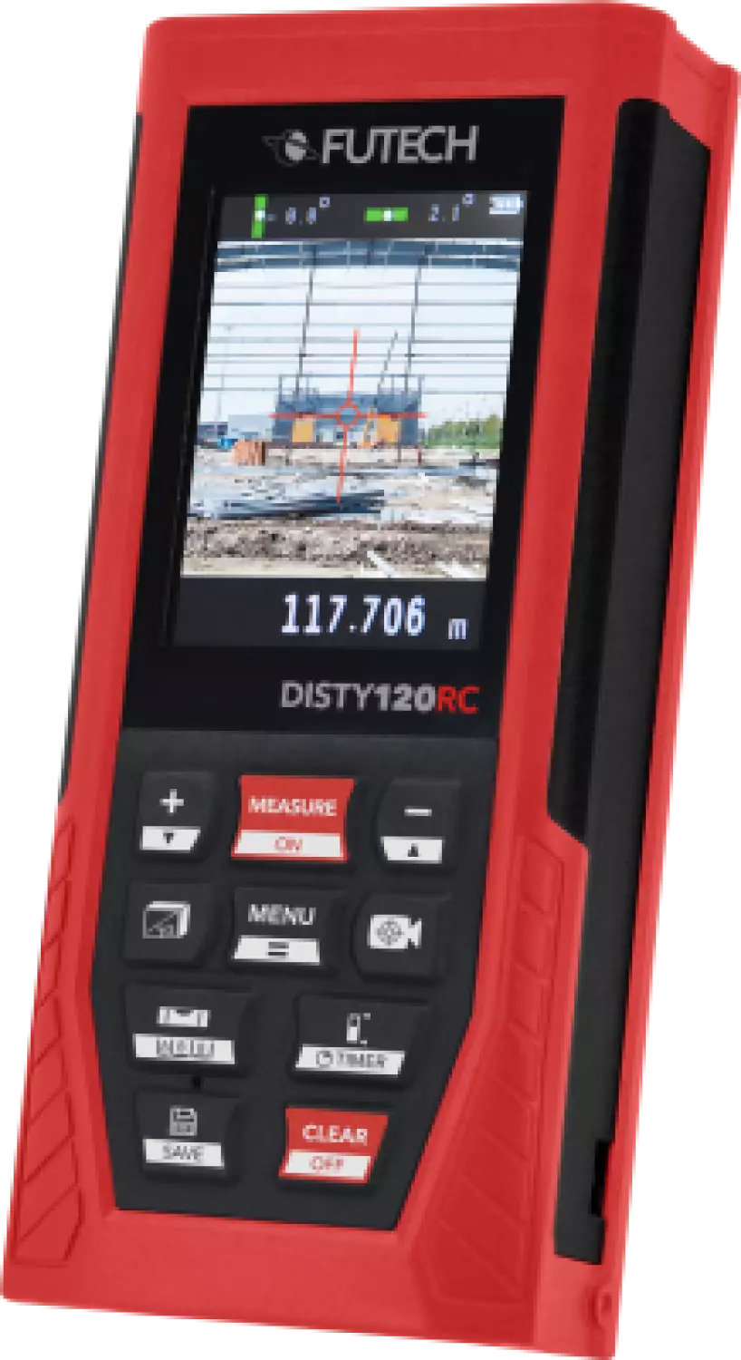 Futech Disty 120 Afstandsmeter - 120m - rood - IP54-image