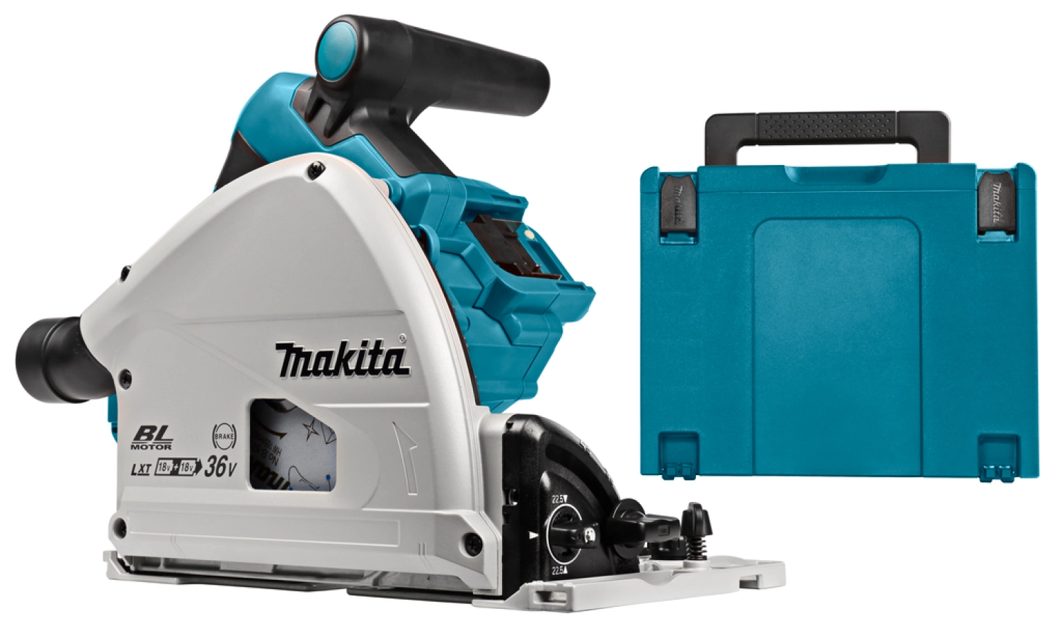 Makita DSP600ZJ 36V (2x 18V) Li-Ion accu Invalzaag body in Mbox - 165 x 20mm - koolborstelloos-image