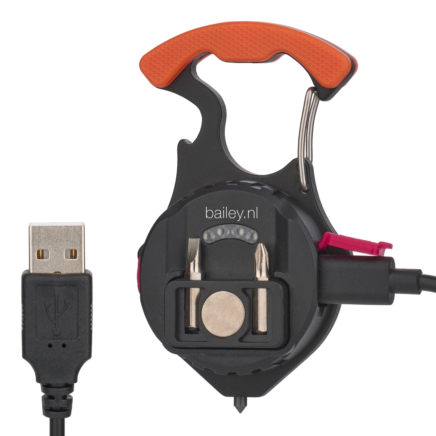 Bailey RoBust LED Keyring 5W 500lm Wit + Rood IP44 5V-image