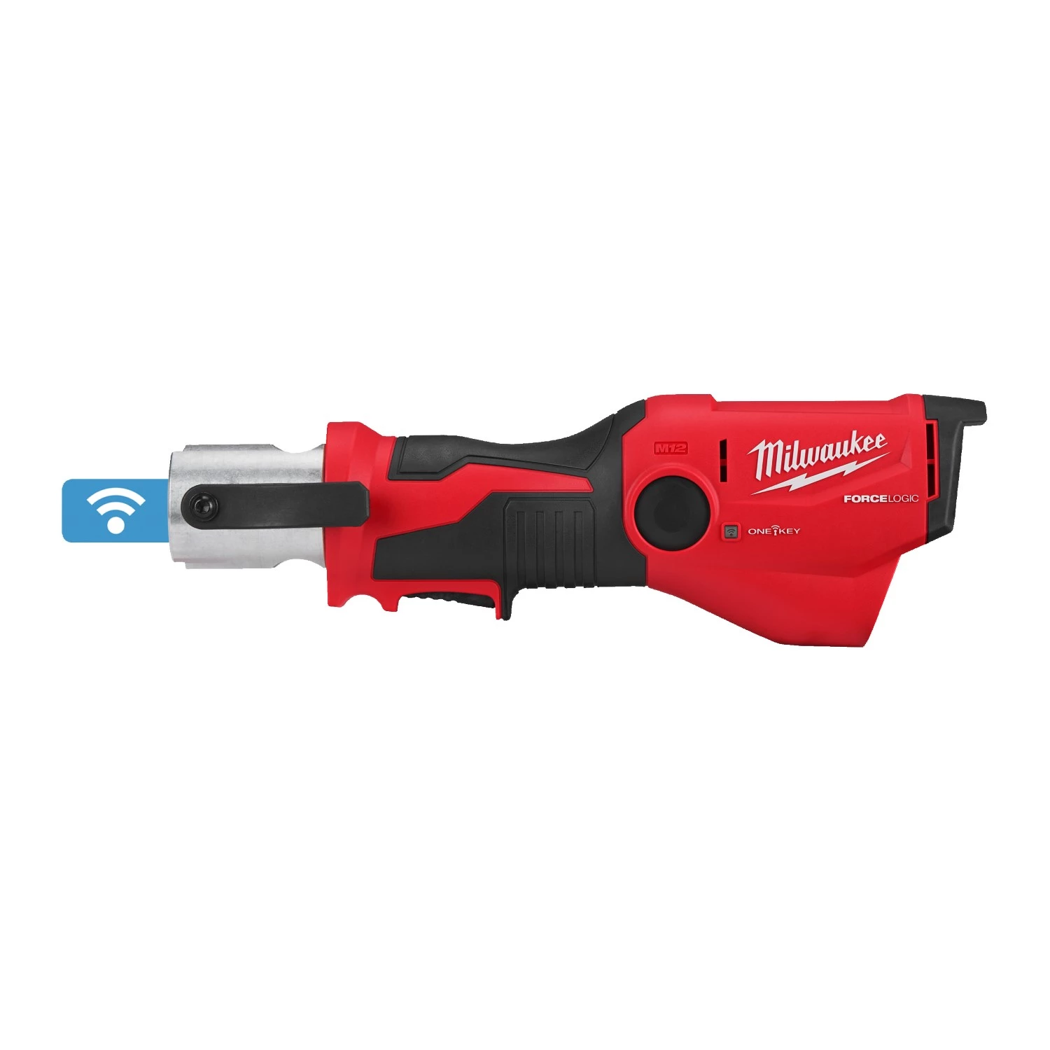 Milwaukee M12 ONEHPT-202C Kit de pince à sertir hydraulique avec batterie Li-ion 12 V (2 batteries 2,0 Ah) dans un coffret - Kit Geberit Mapress-image