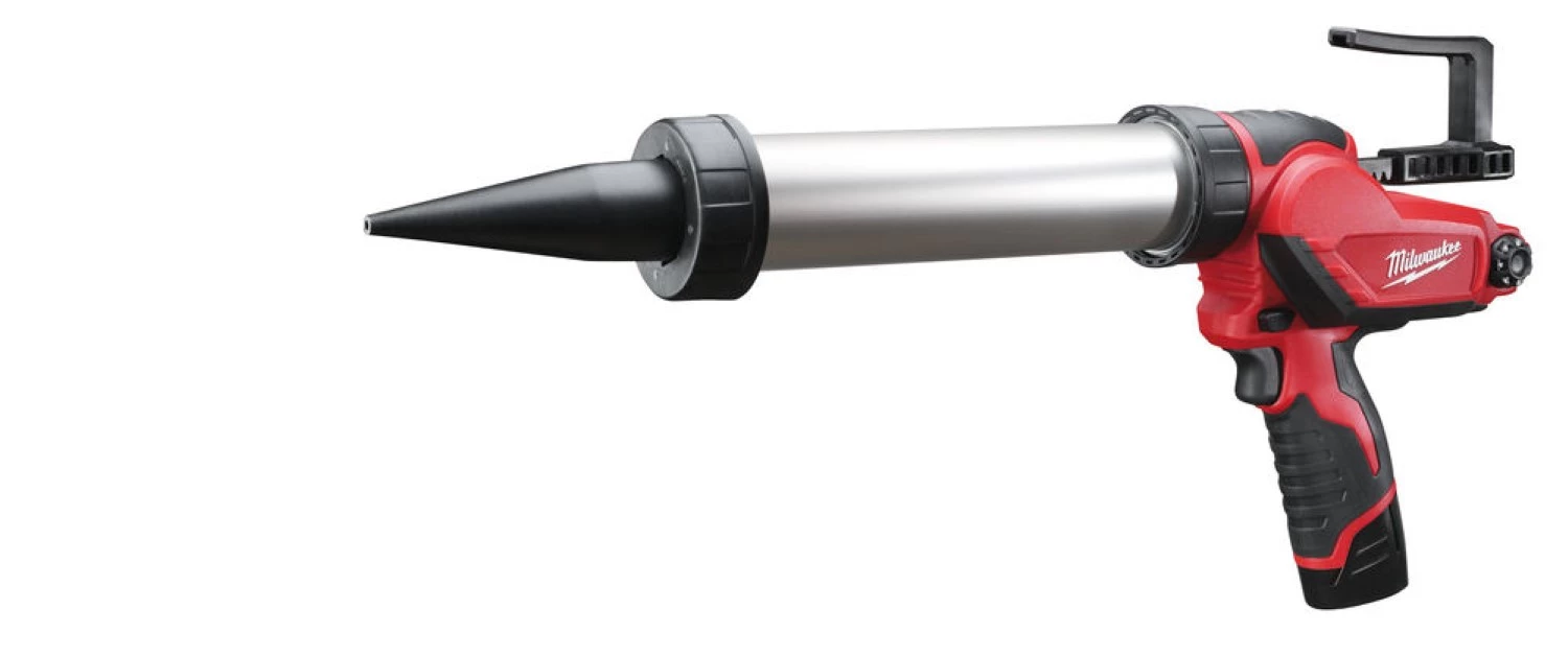 Milwaukee M12 PCG/400A-0 Pistolet à colle / mastic avec porte-cartouche - 12V Li-ion - Machine seule-image