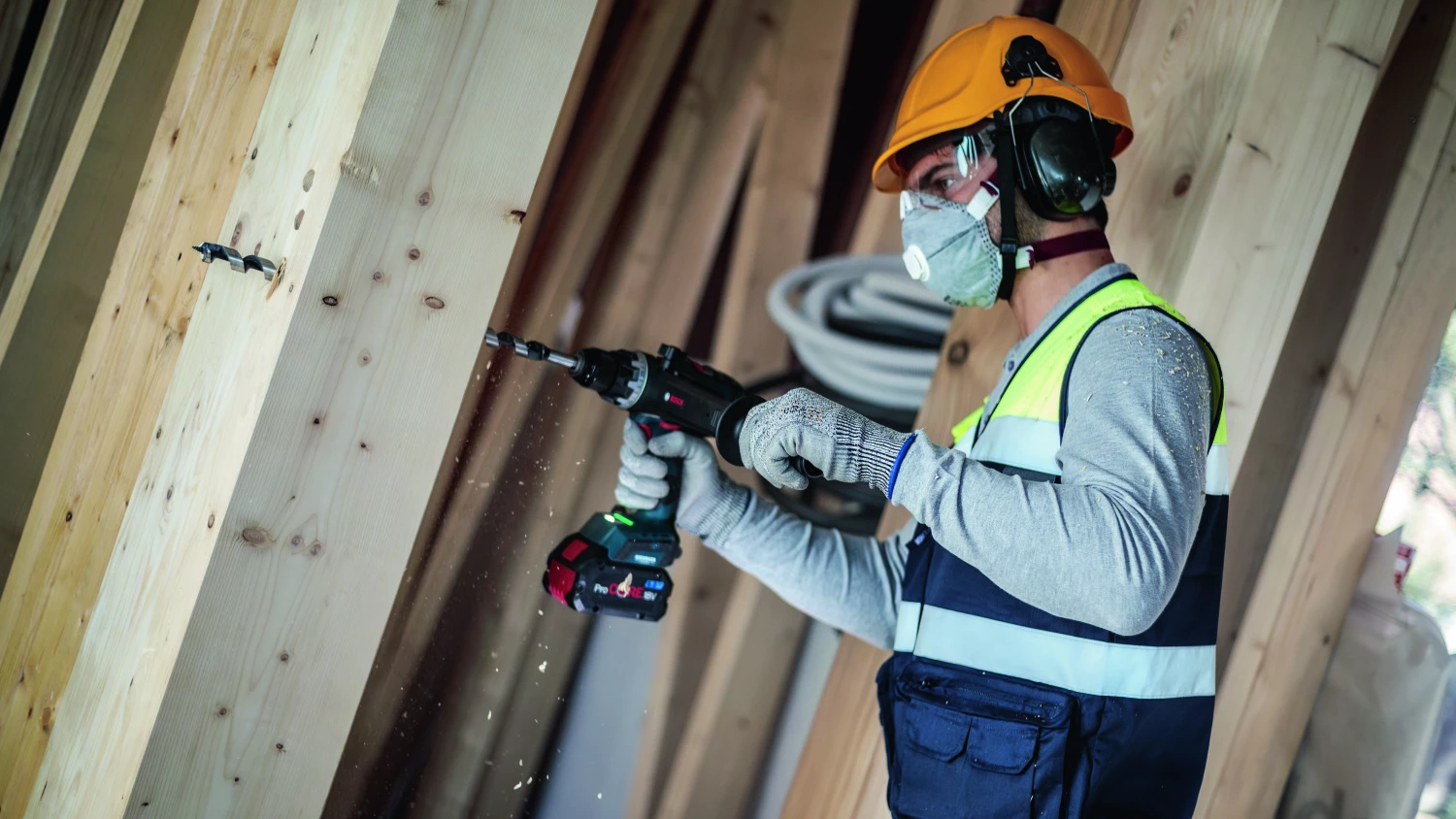 Bosch 2608597626 - Mèche à bois hélicoïdale, six pans 12 x 170 x 235 mm, d 6,35 mm-image