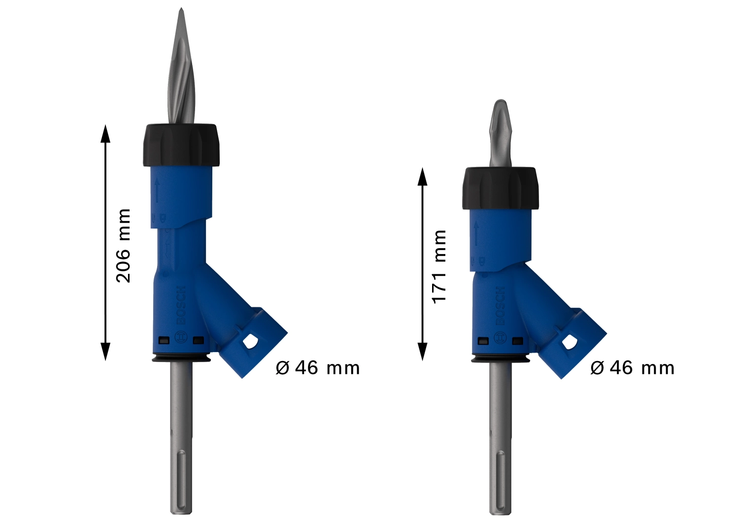 Bosch 2608901476 EXPERT SDS Clean SDS Max adapter voor puntbeitel - 400mm-image