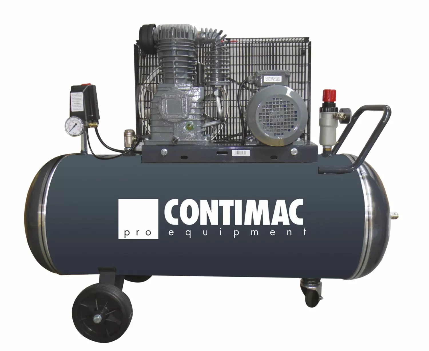 Contimac CM 505/10/100 W Compressor - 3 PK - 10 Bar - 500 L/min - 100 L-image