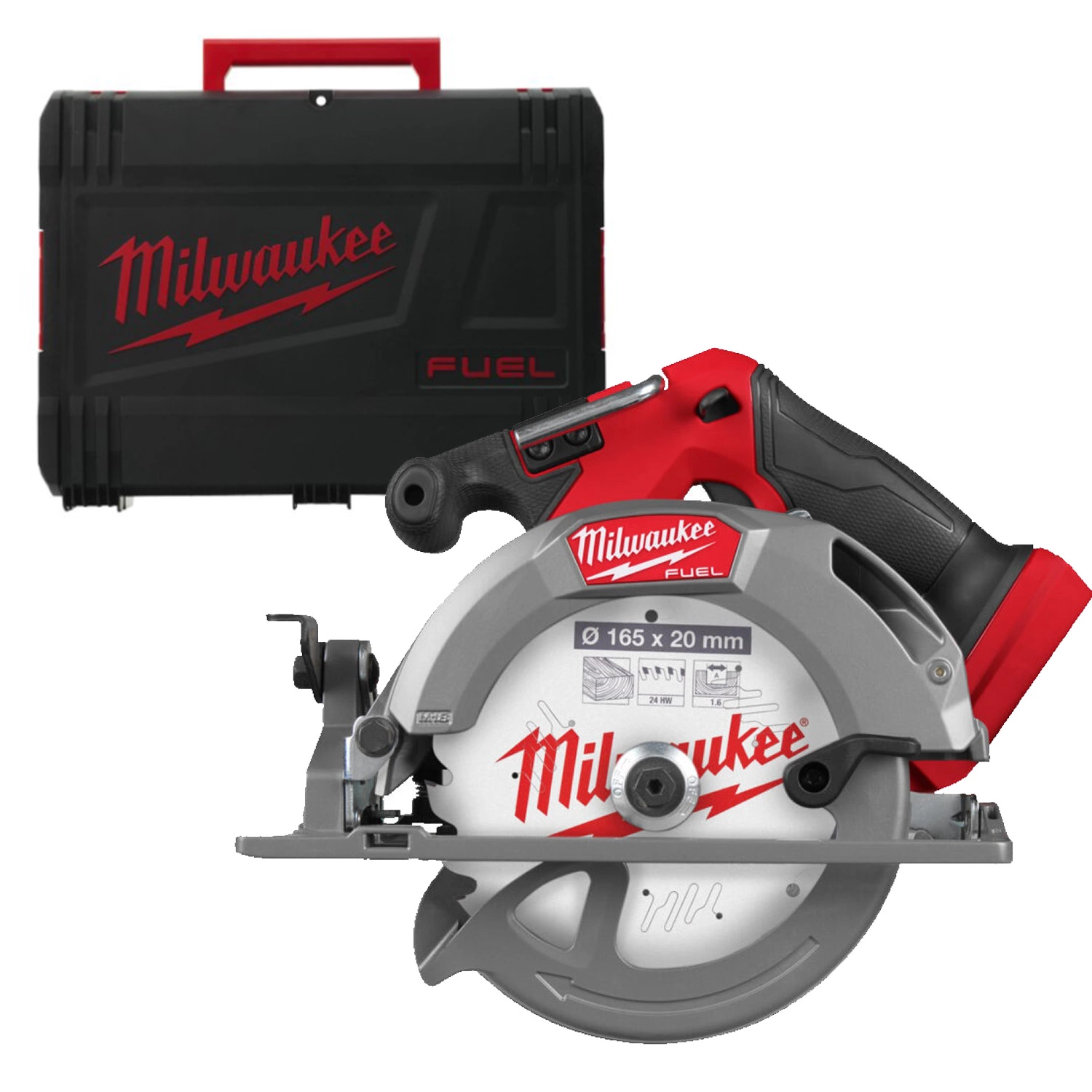 Milwaukee M18 FCS552-0X 18V Li-ion batterie scie circulaire dans un coffret HD - 165 mm-image