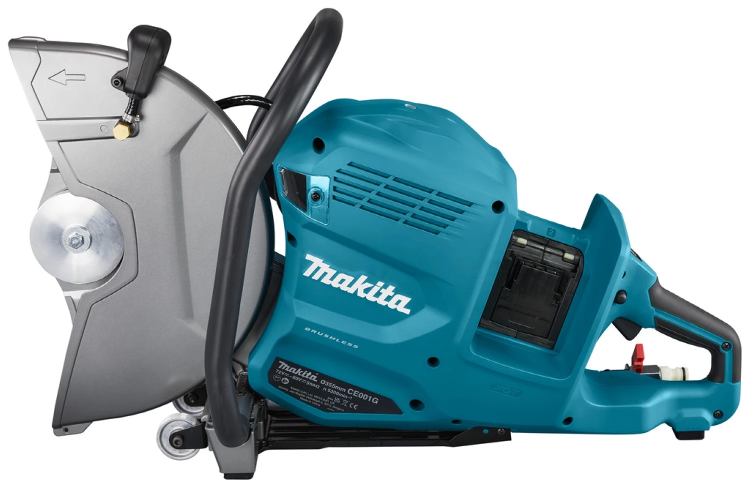 Makita CE001GZ XGT 2x40V Max Li-Ion Accu Doorslijper - 355mm-image