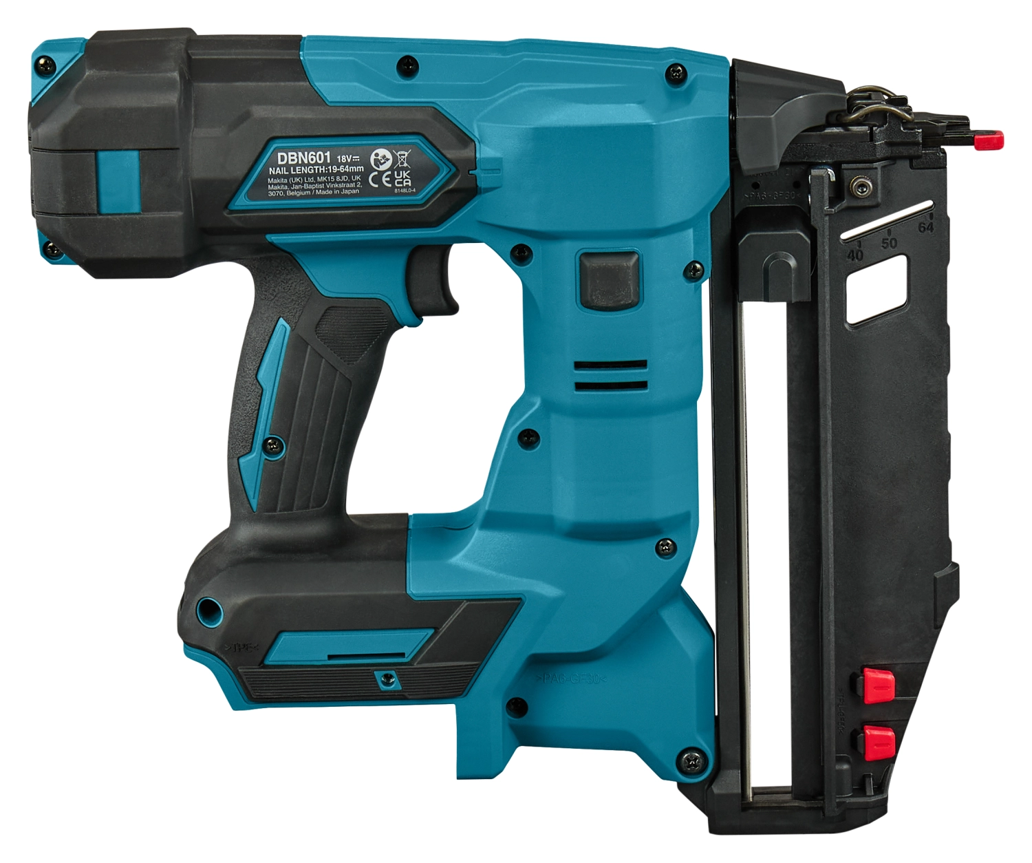 Makita DBN601Z 18V Li-ion accu brad tacker body - 16Ga-image