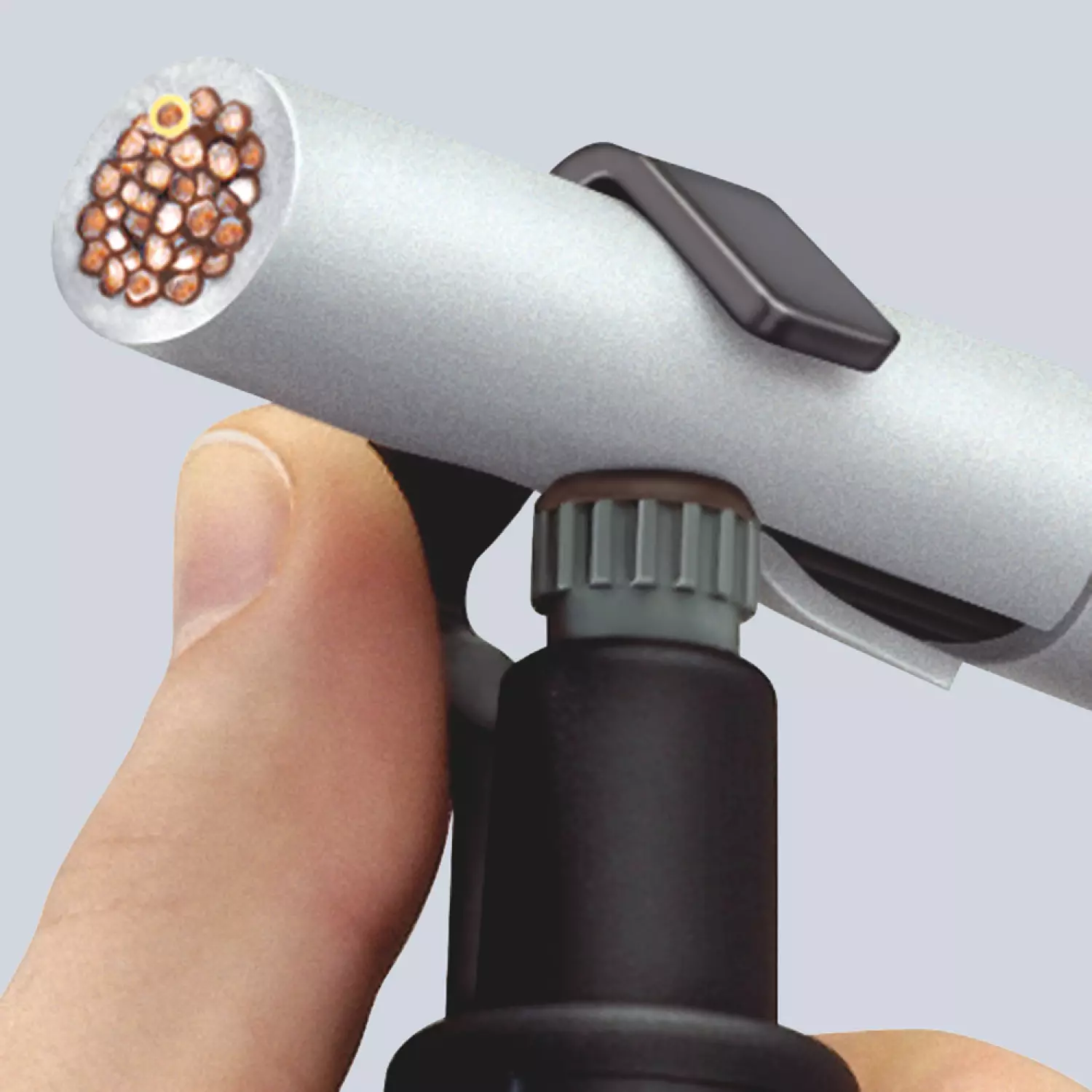 Knipex 16 30 145 SB Outil de Démantèlement pour Coupe Autour - 150 mm-image