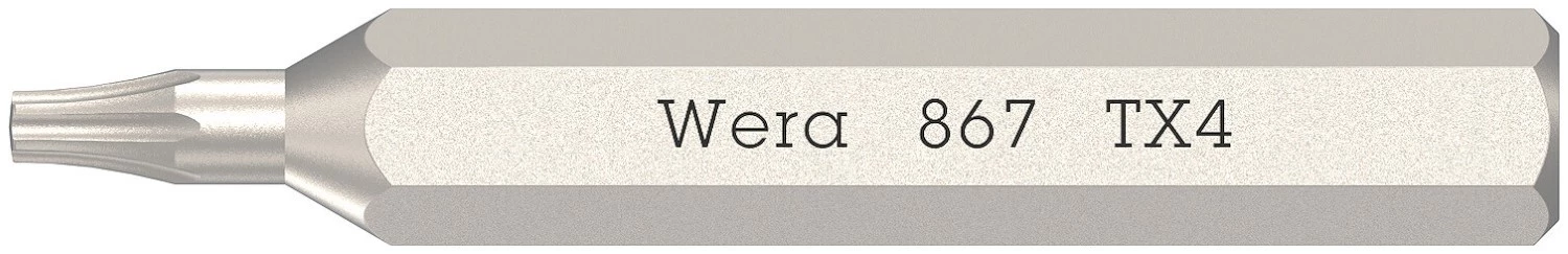 Wera 05058102001 867/0 Micro Bit Torx - TX 4 x 30 mm-image