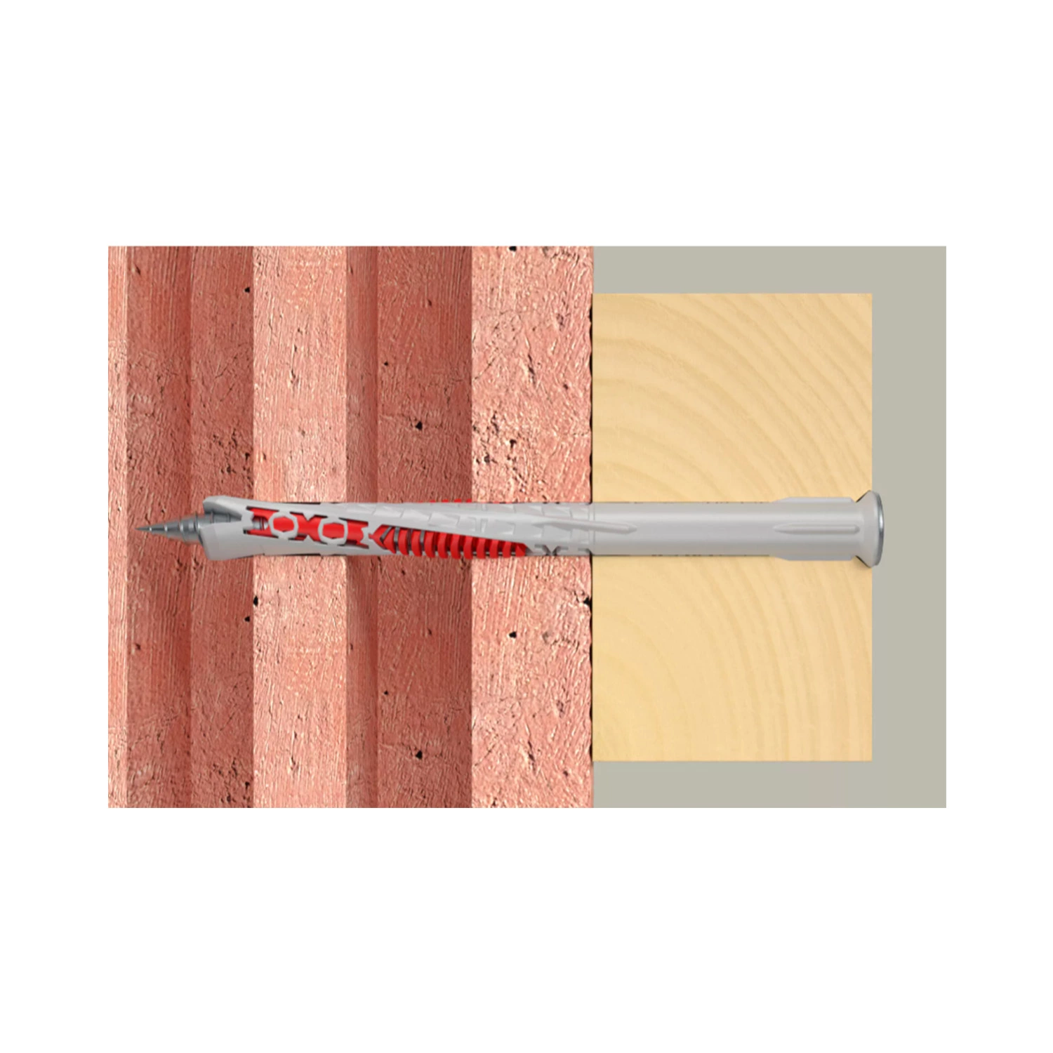 Fischer 562157 Constructieplug DuoXpand  - TX40 - 10.0 x 120mm - Verzonken kop - Voldraad - Verzinkt (50st)-image