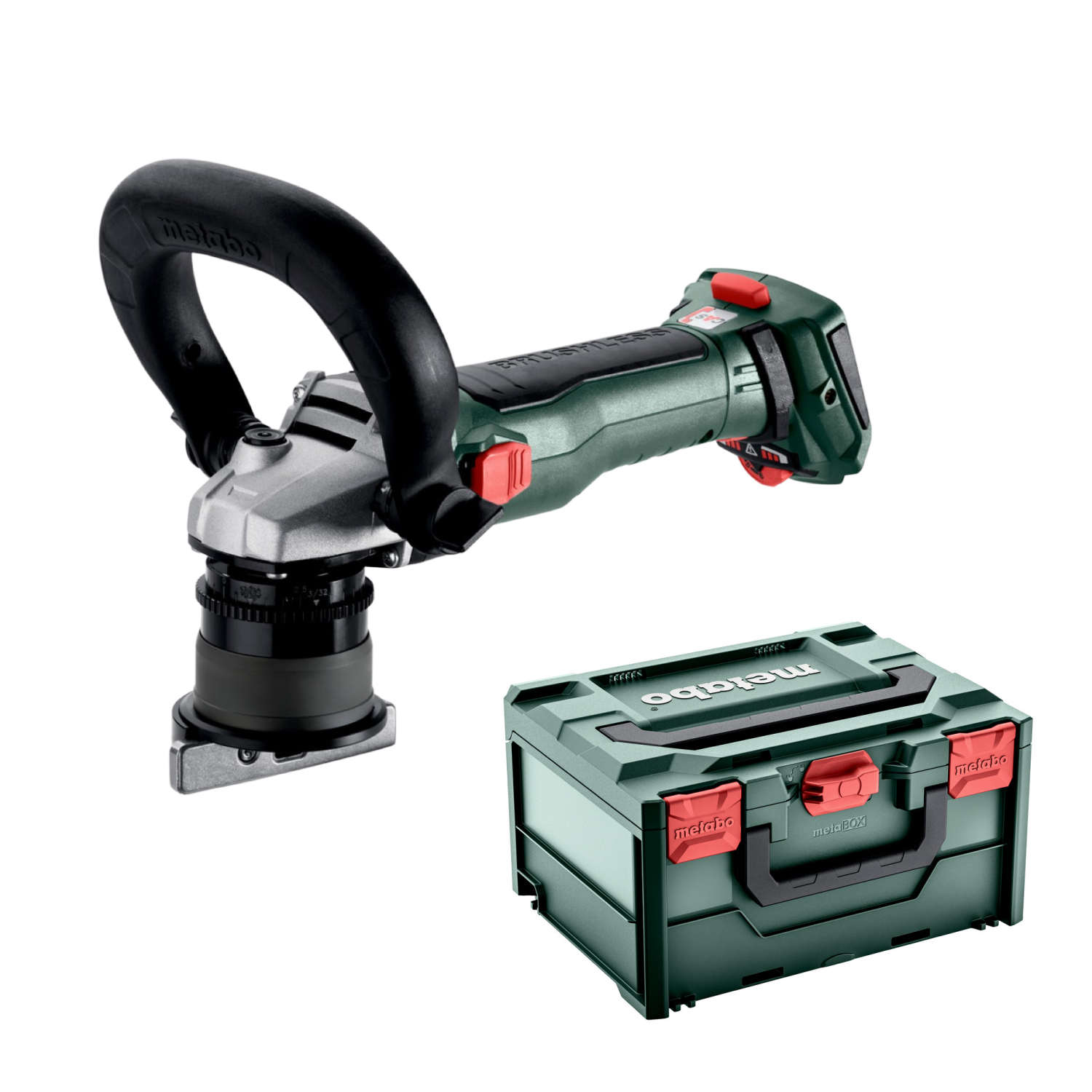 Metabo KFMVB 18 LTX 4 RF 18V Li-ion accu metaalkantenfrees body in MetaBox-image